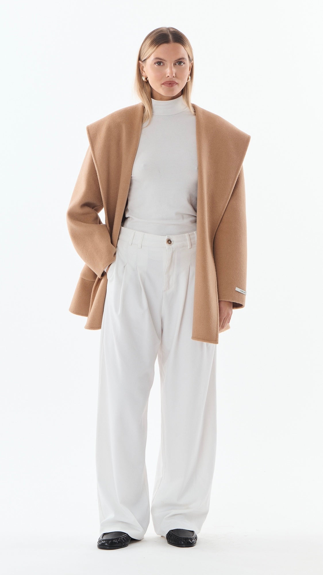 VESTE PARDESSUS EN LAINE GIOVANNI MENDY#COLOR_CAMEL
