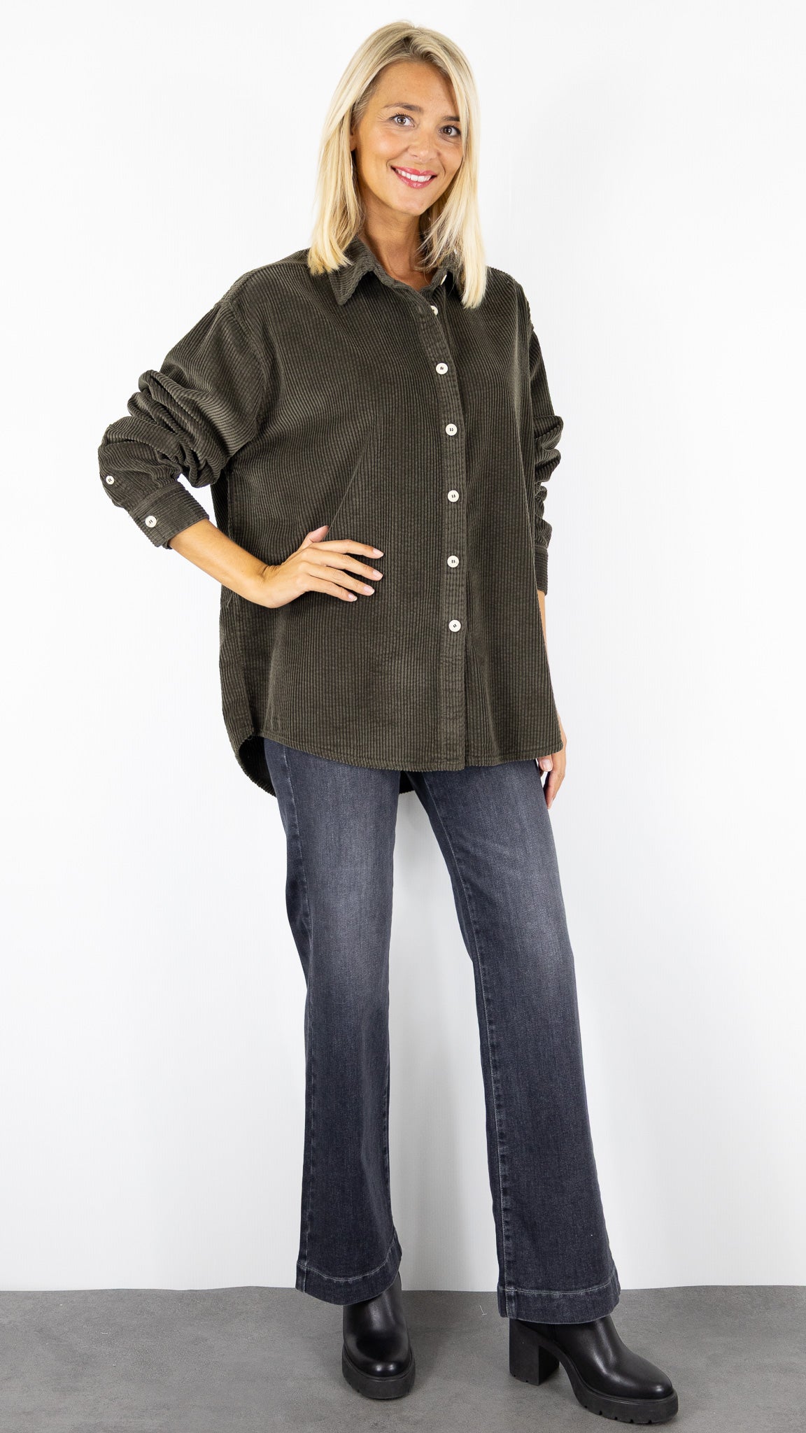 VESTE CHEMISE EN VELOURS OURS CHOCOLAT AMERICAN VINTAGE PADOW