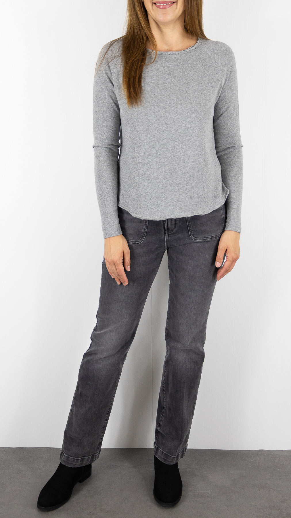 TEE SHIRT SONOMA AMERICAN VINTAGE SON31GH24#COLOR_GRIS CHINE