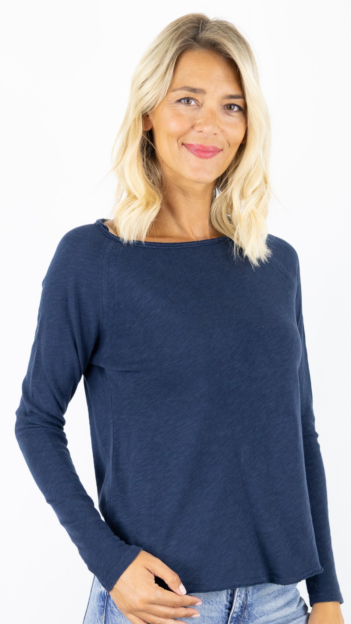 TEE SHIRT SONOMA AMERICAN VINTAGE SON31GH24#COLOR_MARINE