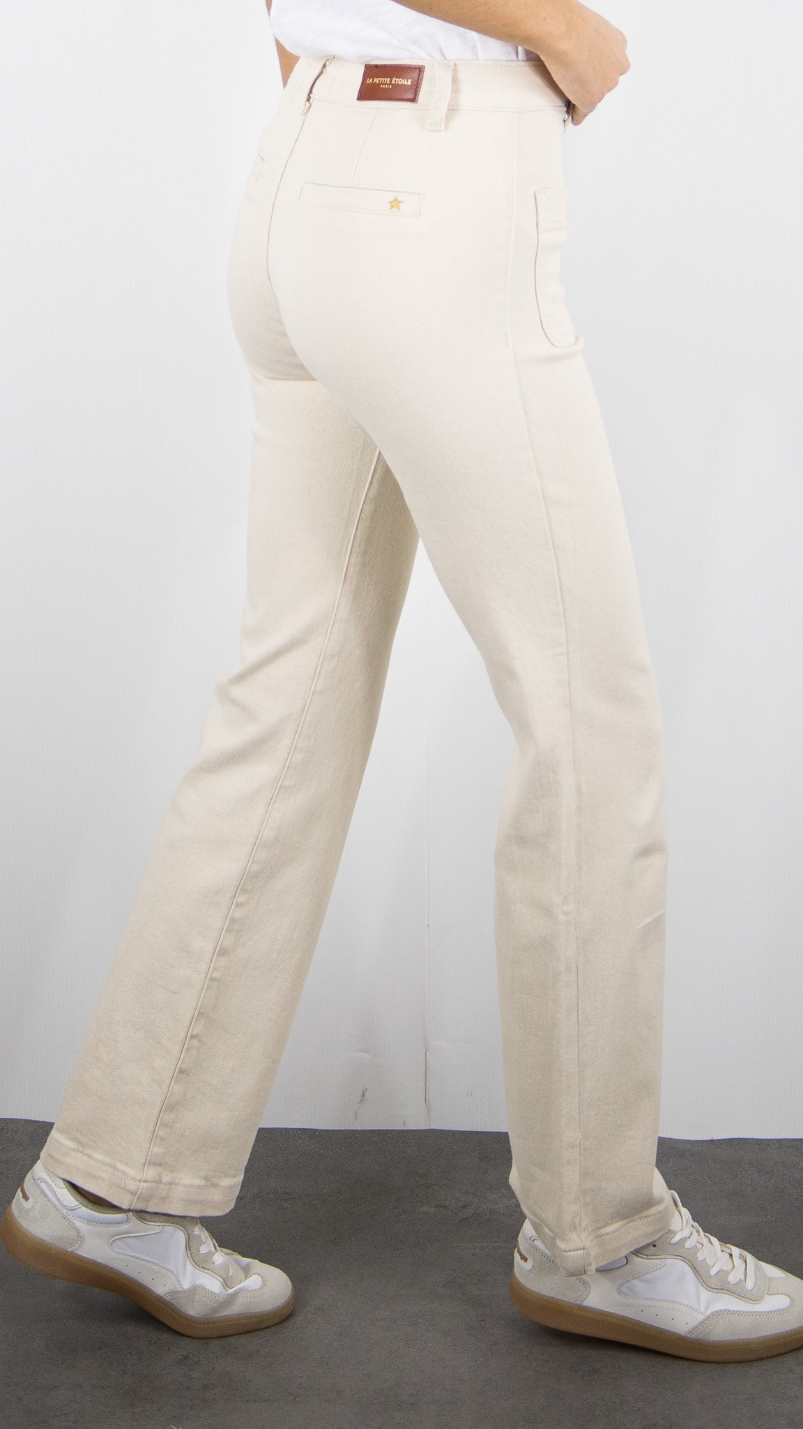 JEANS FLARE POUR FEMME NATUREL LA PETITE ETOILE SONNY