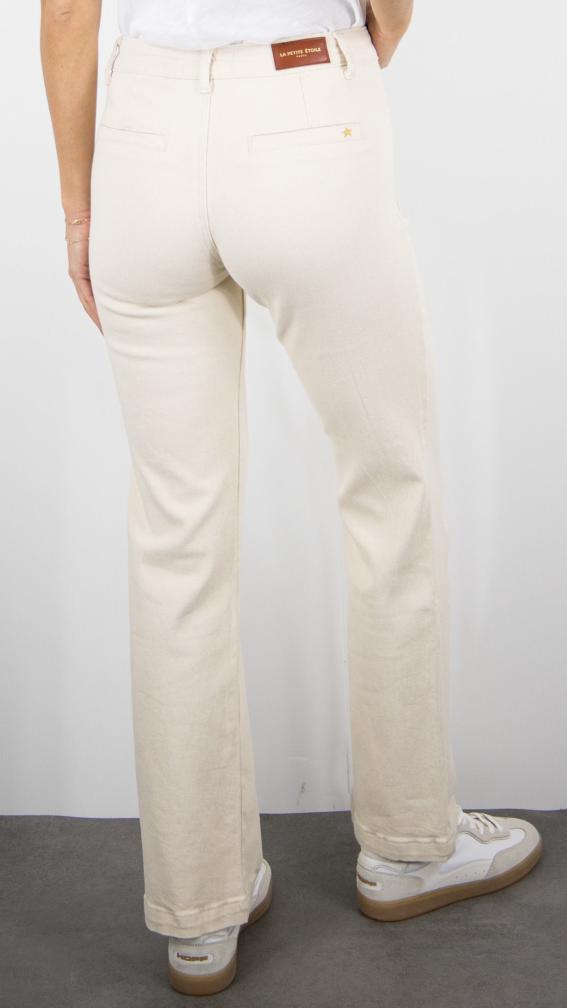 JEANS FLARE POUR FEMME NATUREL LA PETITE ETOILE SONNY