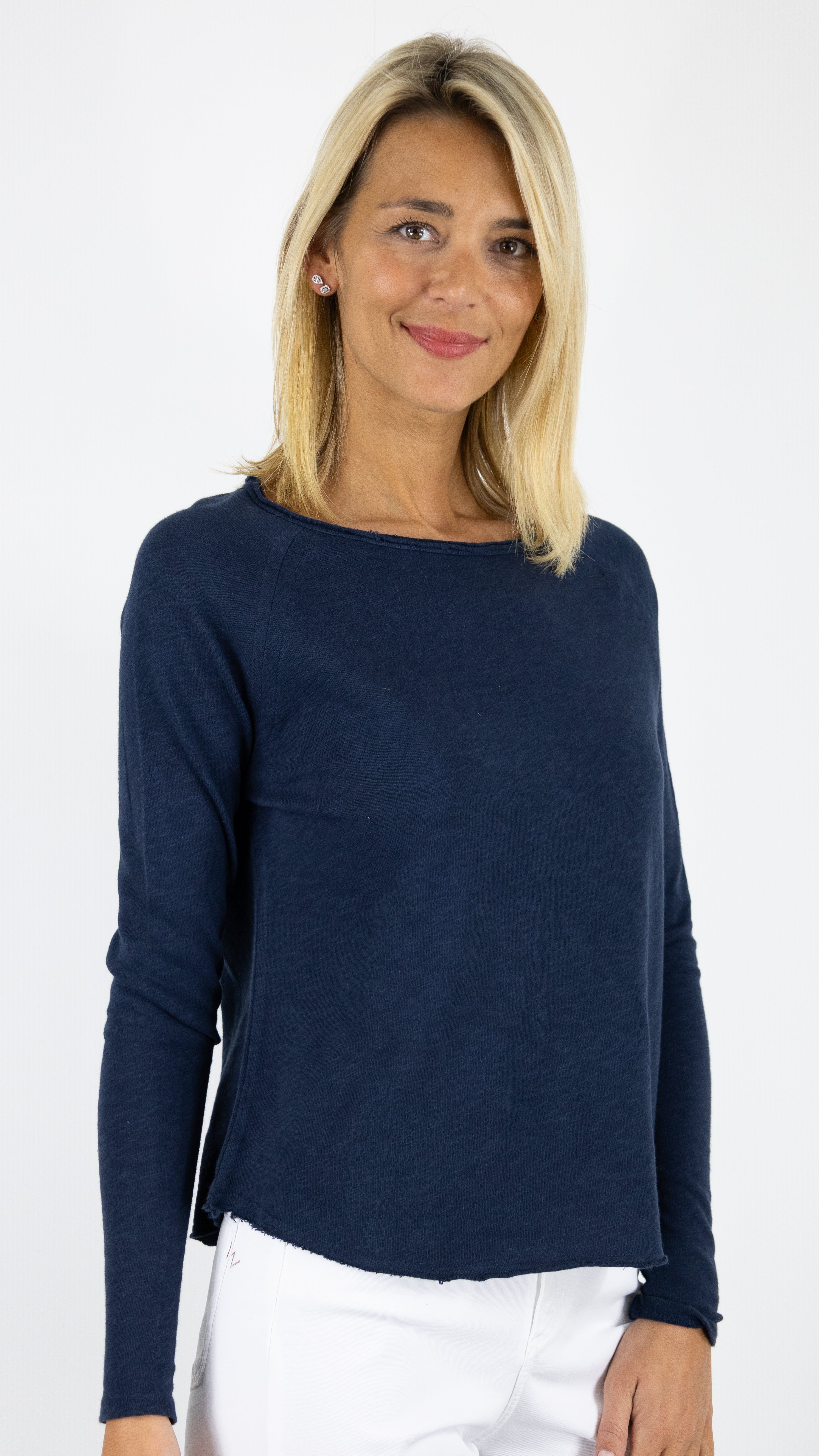 TEE SHIRT SONOMA AMERICAN VINTAGE SON31GH24#COLOR_NAVY/INDIGO