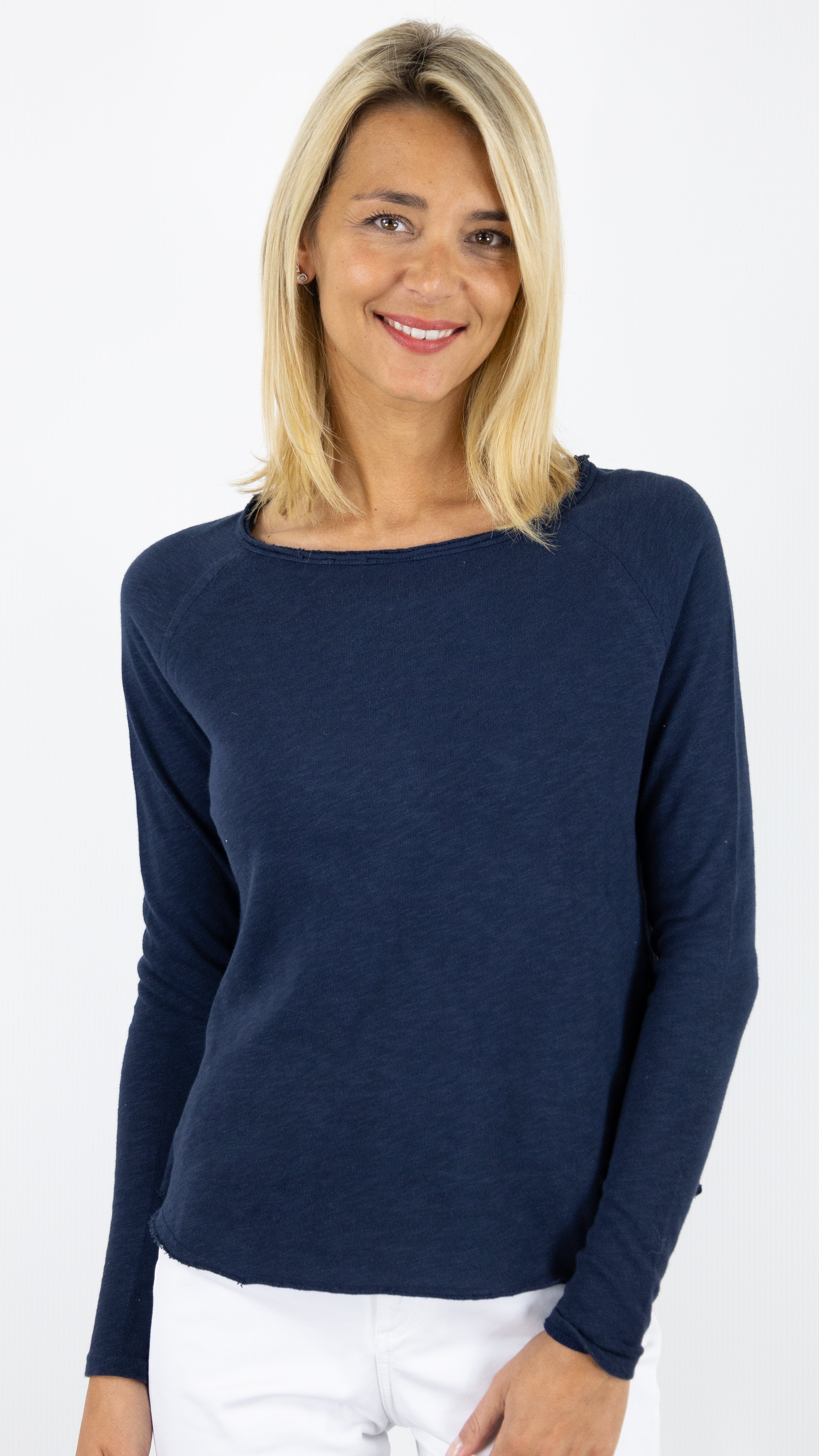 TEE SHIRT SONOMA AMERICAN VINTAGE SON31GH24#COLOR_NAVY/INDIGO