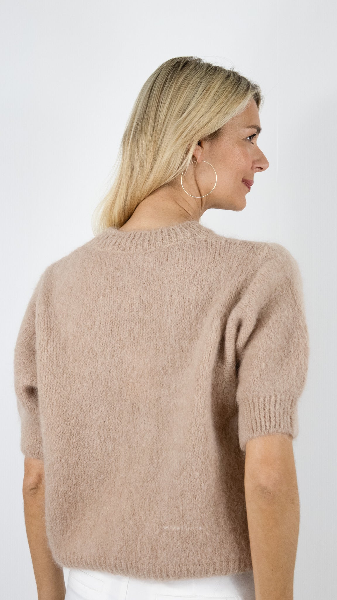 Pull col rond Nais 11201#color_camel clair