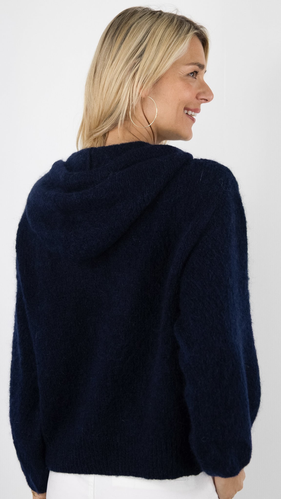 Pull à capuche Nais #COLOR_marine