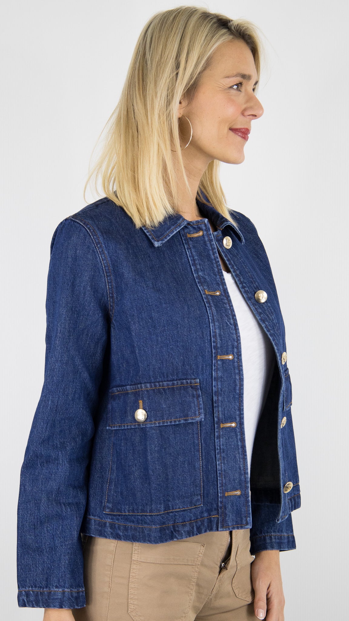 VESTE PALETOT EN JEANS POUR FEMME GERARD DAREL TAINA