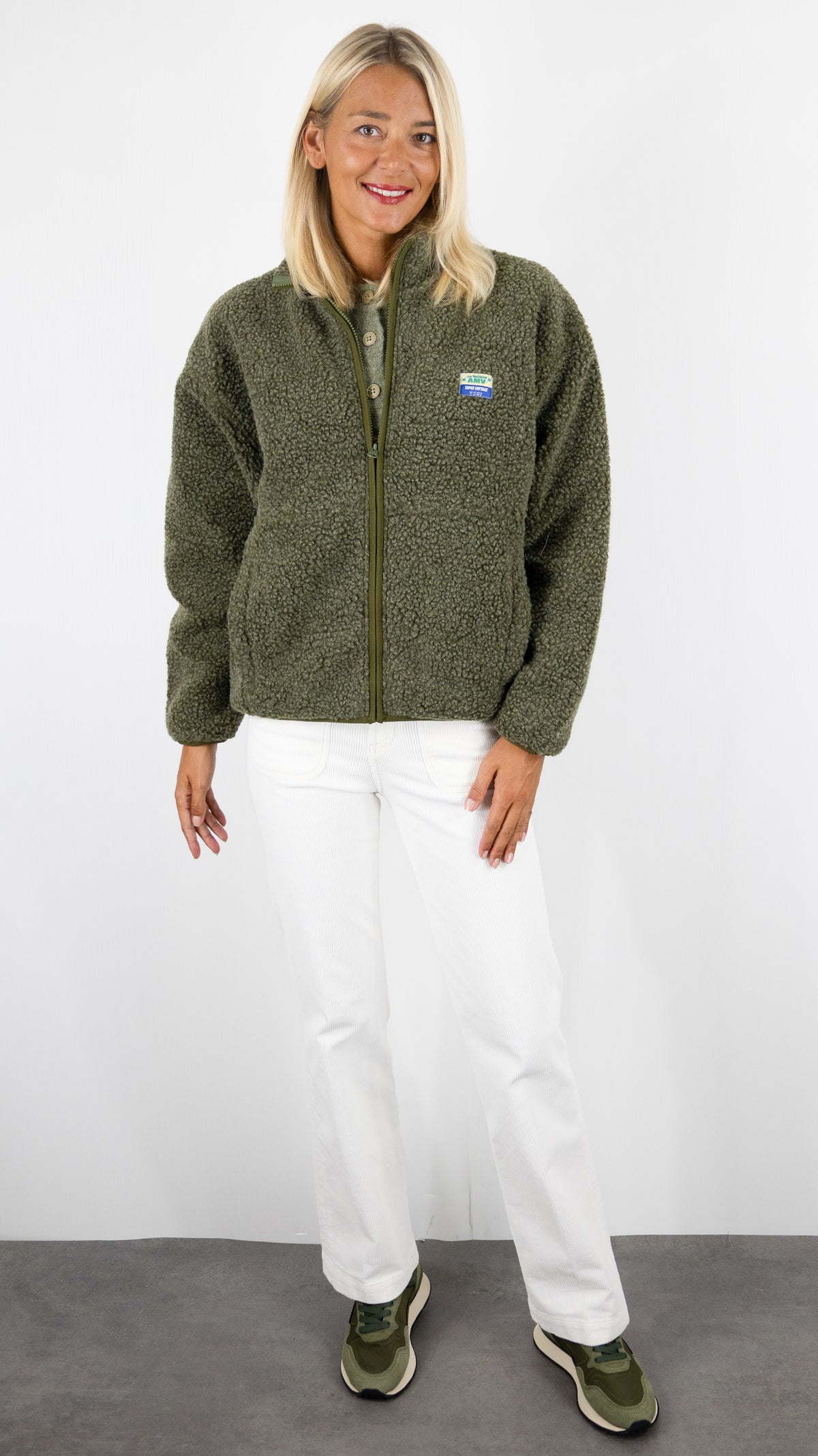 BLOUSON MOUTON AMPLE HOKTOWN AMERICAN VINTAGE HOC16C#COLOR_VARAN CHINE