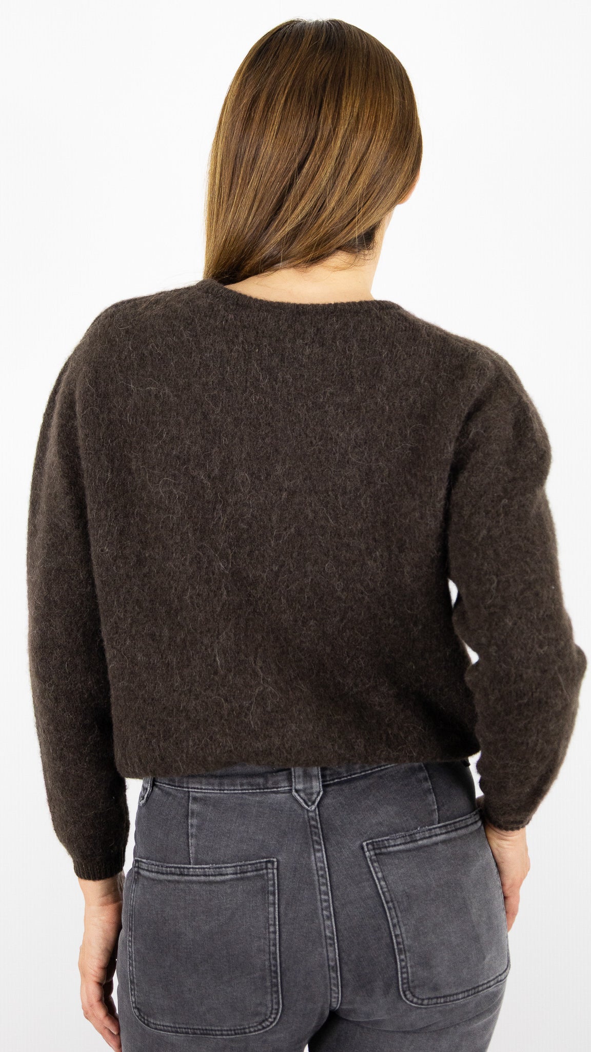 CARDIGAN EN ALPAGA AMERICAN VINTAGE VITOW VITO19E#COLOR_CAFE