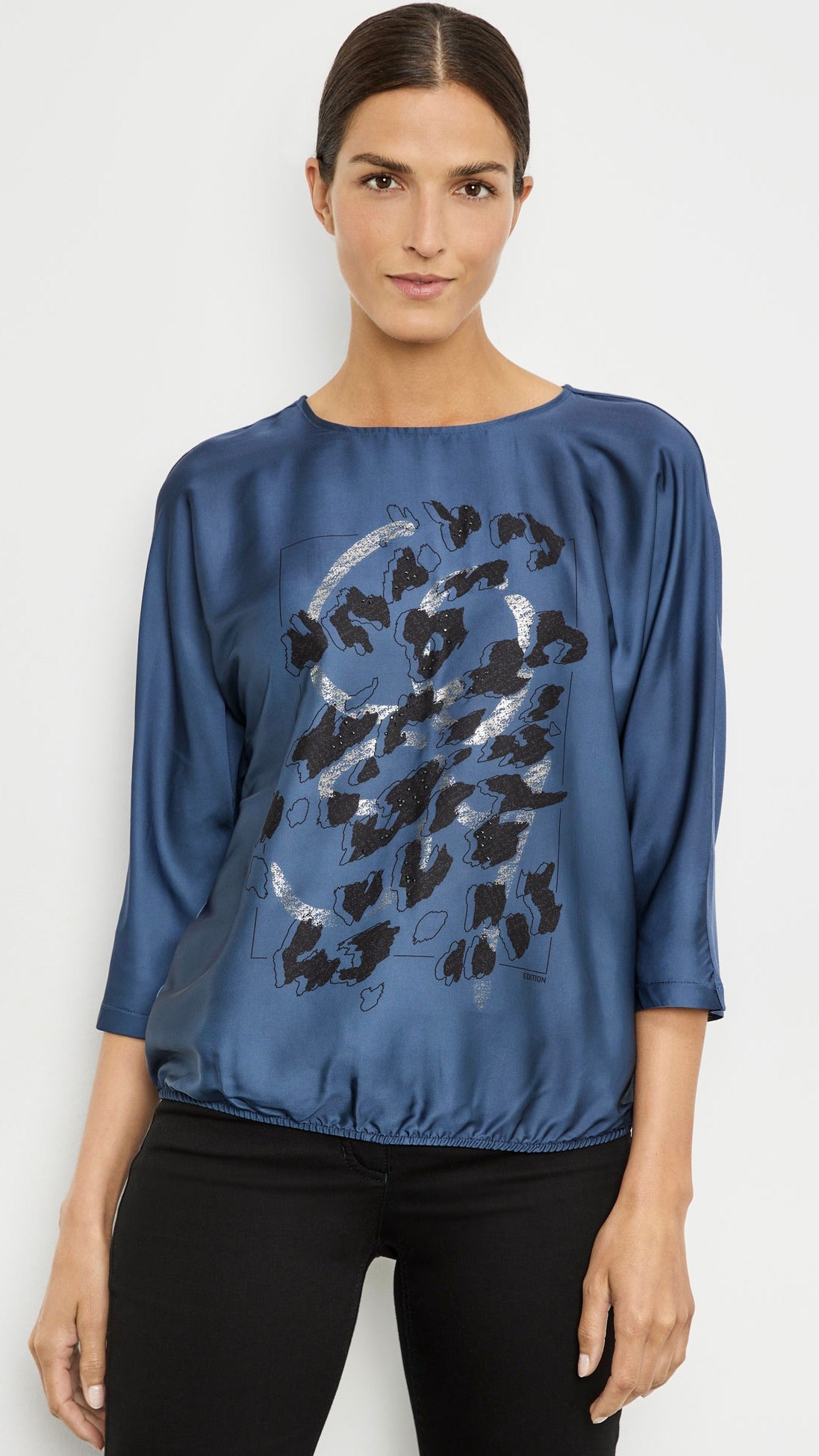 TEE SHIRT GERRY WEBER 170095 44002 MARINE