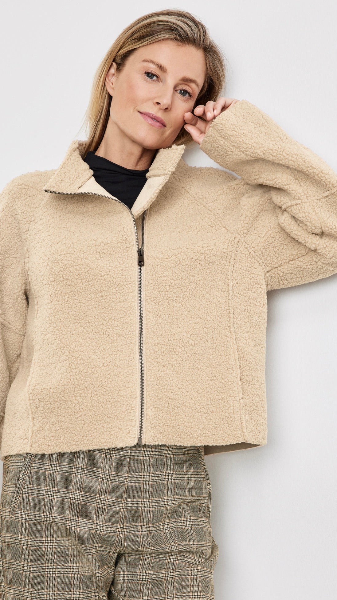VESTE EN MOUTON ECOLOGIQUE GERRY WEBER 230037 31207