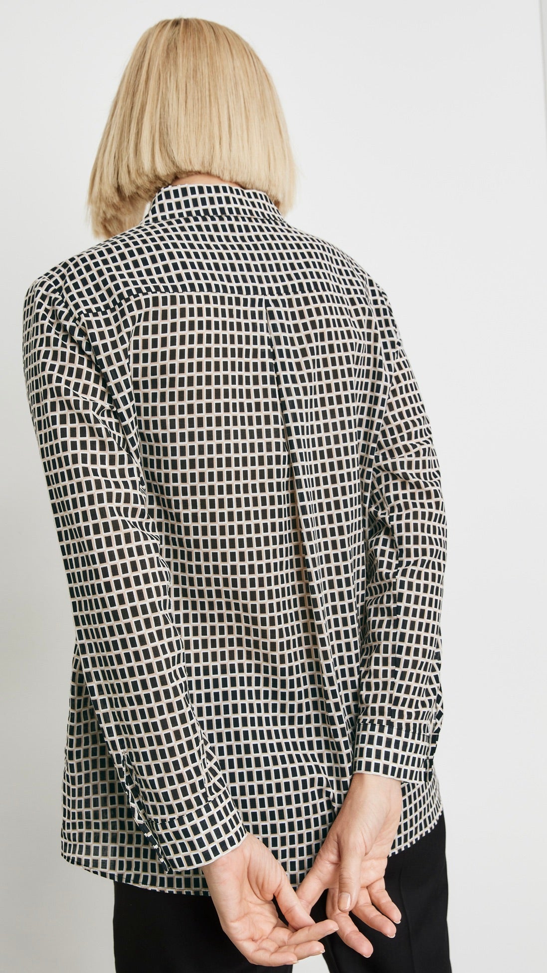 BLOUSE A CARREAUX GERRY WEBER 160030 66419