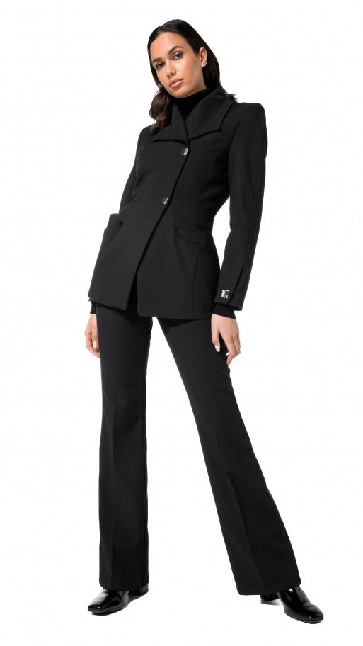 PANTALON BOOTCUT 4545 CAROLINE BISS NOIR