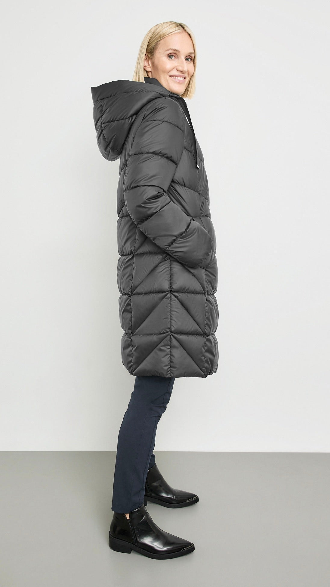 DOUDOUNE MI LONGUE GERRY WEBER 955014 31193 BLACK