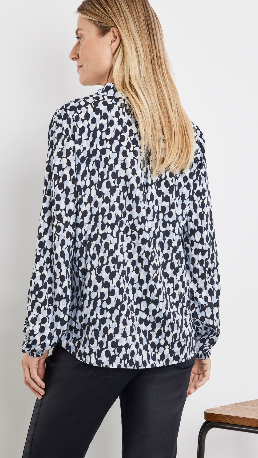 BLOUSE IMPRIMEE GERRY WEBER 965021 66400 CIEL