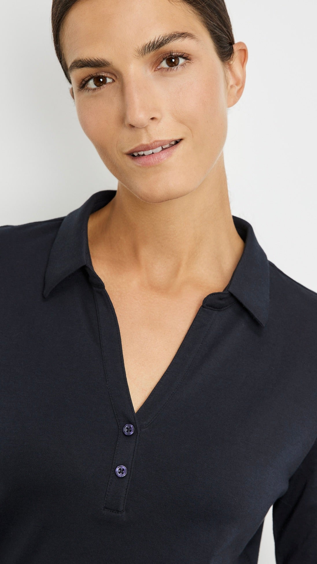 TEE SHIRT POLO GERRY WEBER 977040 44013 MARINE