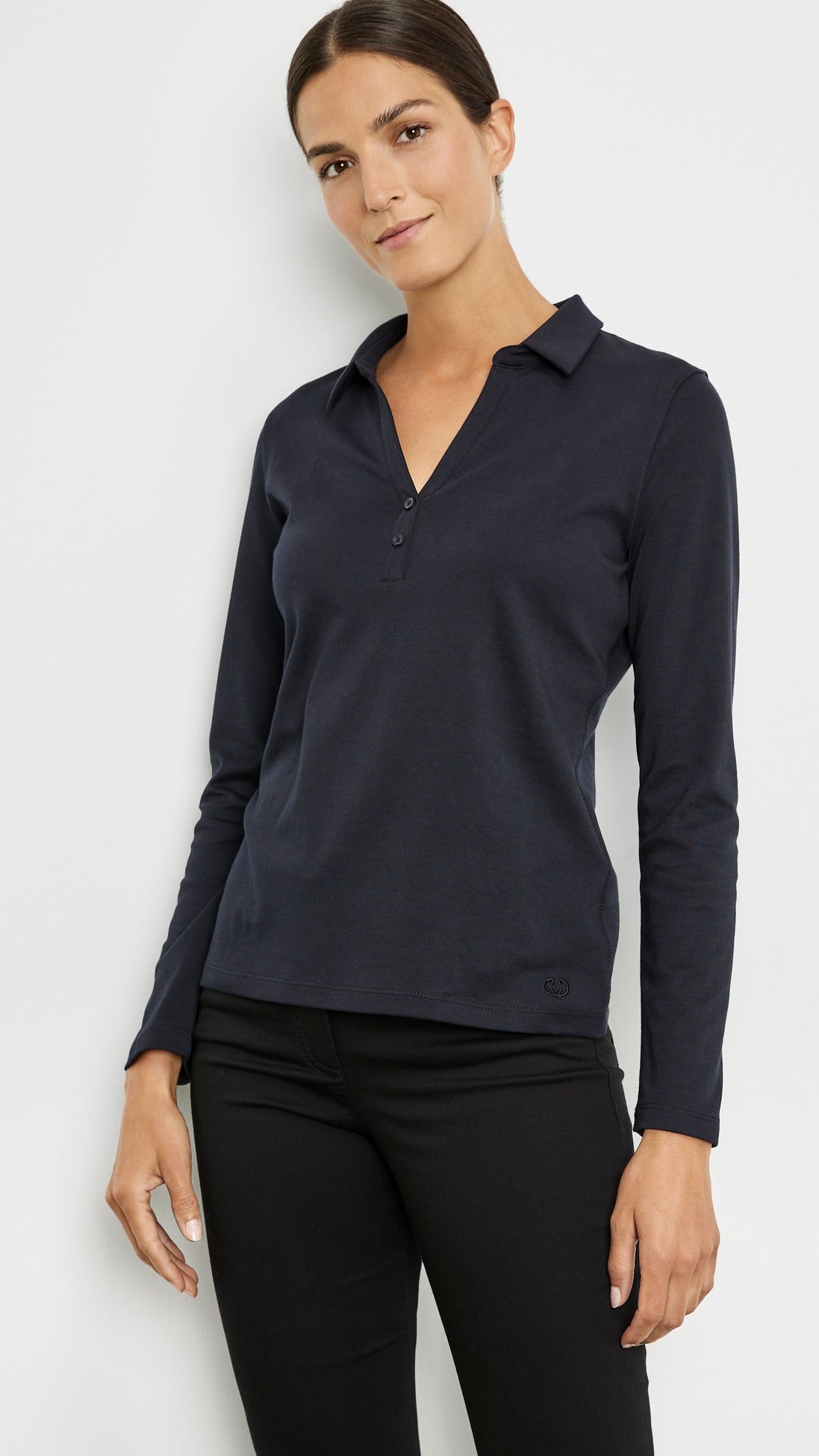 TEE SHIRT POLO GERRY WEBER 977040 44013 MARINE