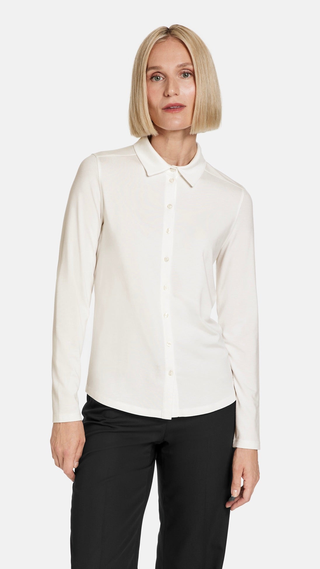 TEE SHIRT CHEMISE GERRY WEBER 977025 44036 ECRU