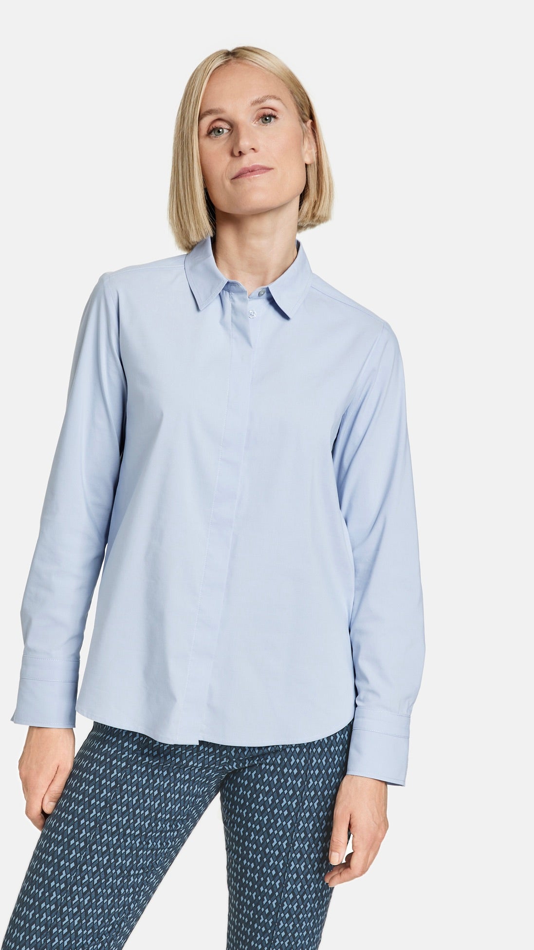 CHEMISE EN COTON 965019 GERRY WEBER CIEL