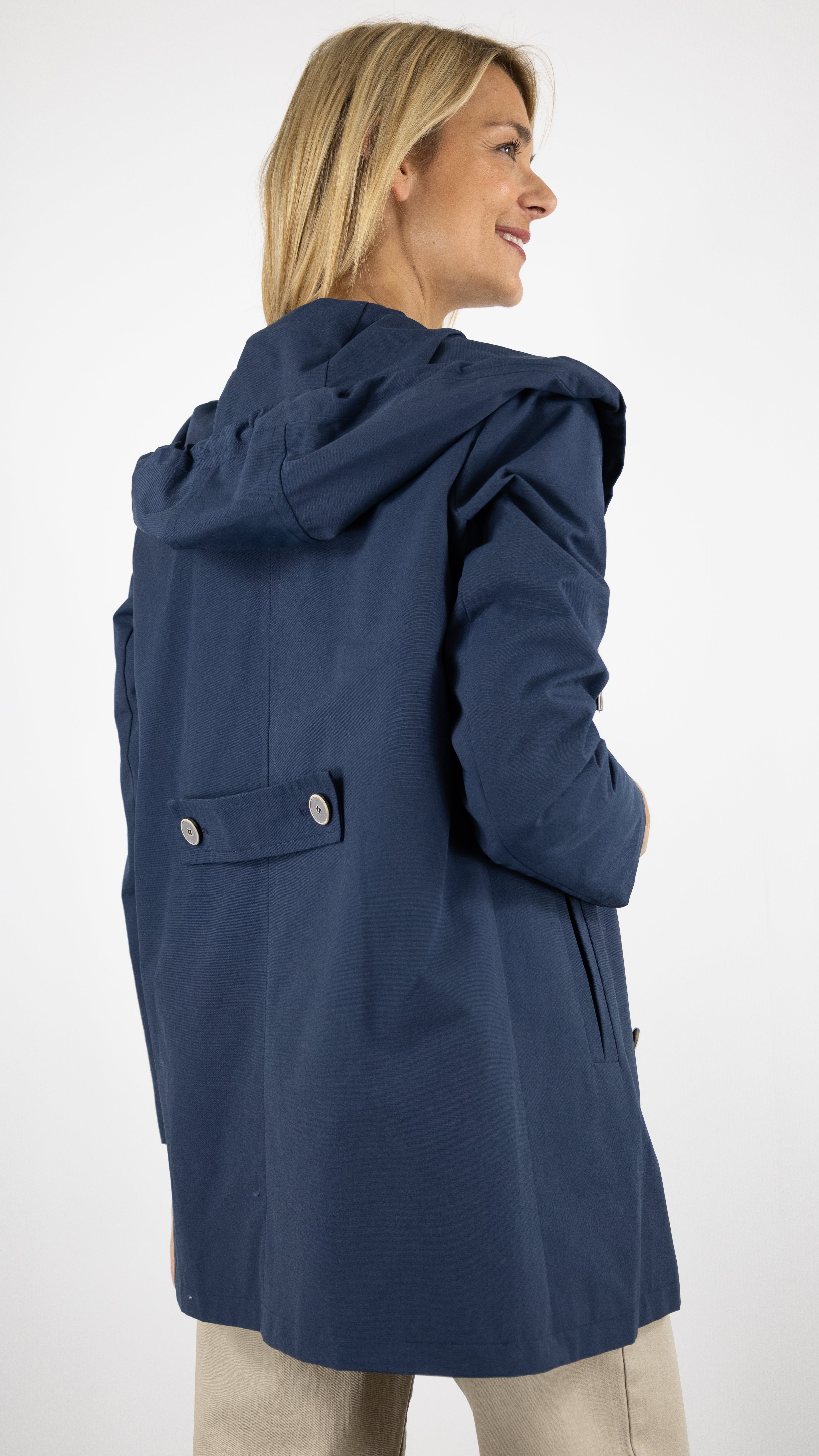 TRENCH QUIBERON LM97 TRENCH & COAT MARINE