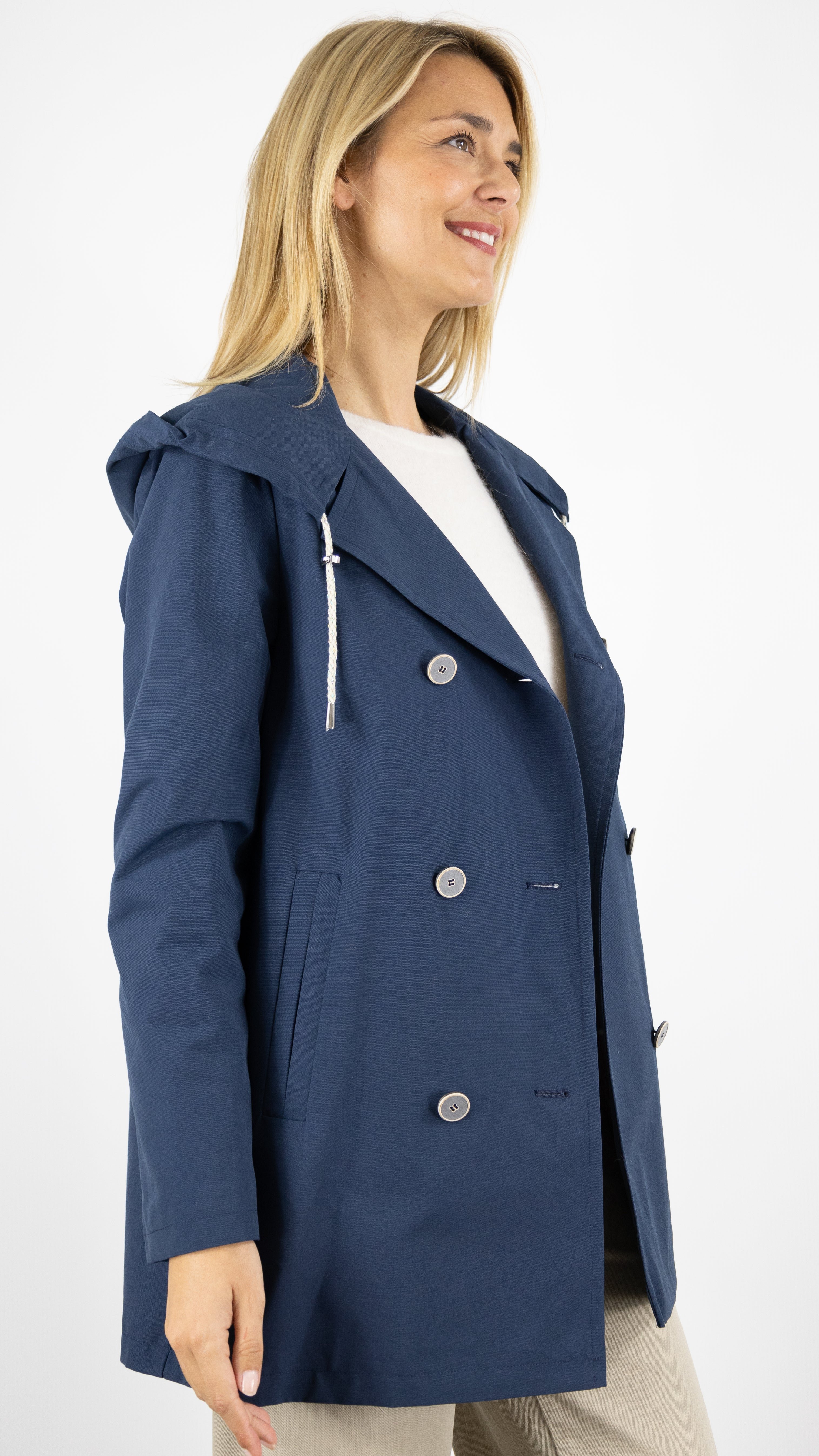 TRENCH QUIBERON LM97 TRENCH & COAT MARINE