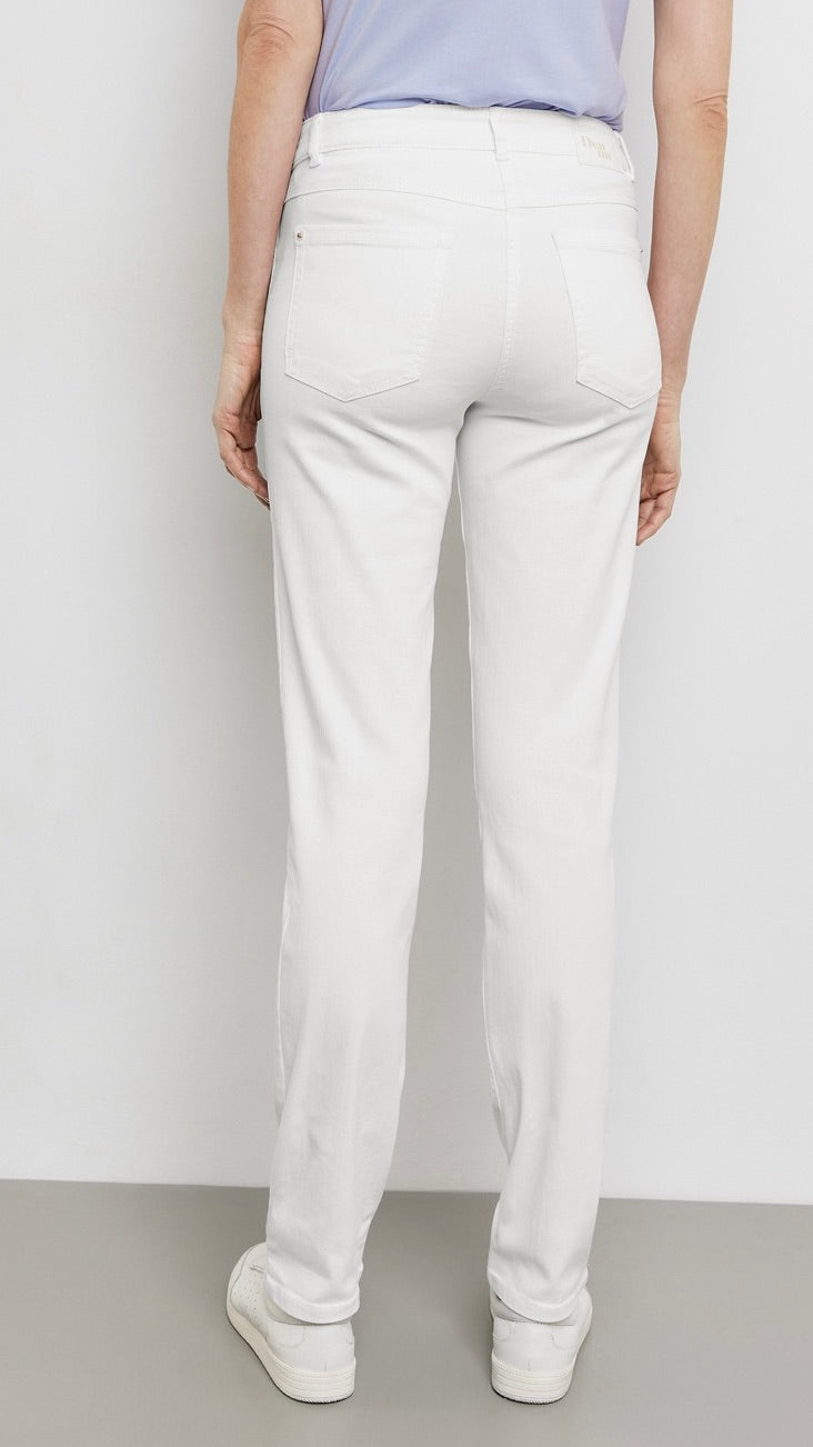 JEANS BEST FOR ME GERRY WEBER 925051 66829 BLANC #color_99600/blanc