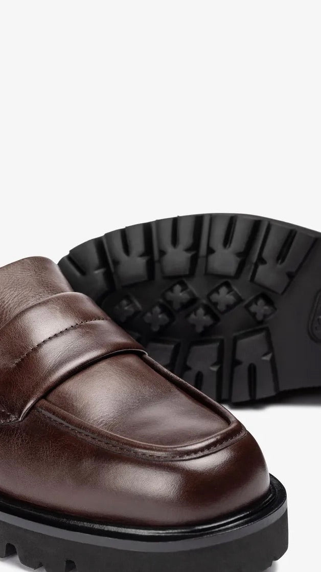 MOCASSINS CRANTES FRAGATA UNISA MARRON CHOCOLAT