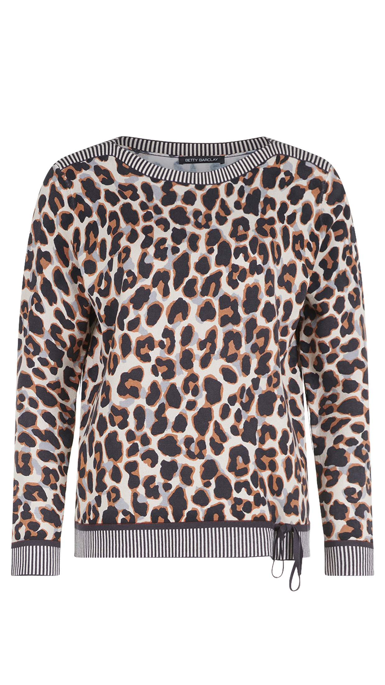 PULL LEOPARD BETTY BARCLAY 5129 2825 CAMEL GRIS