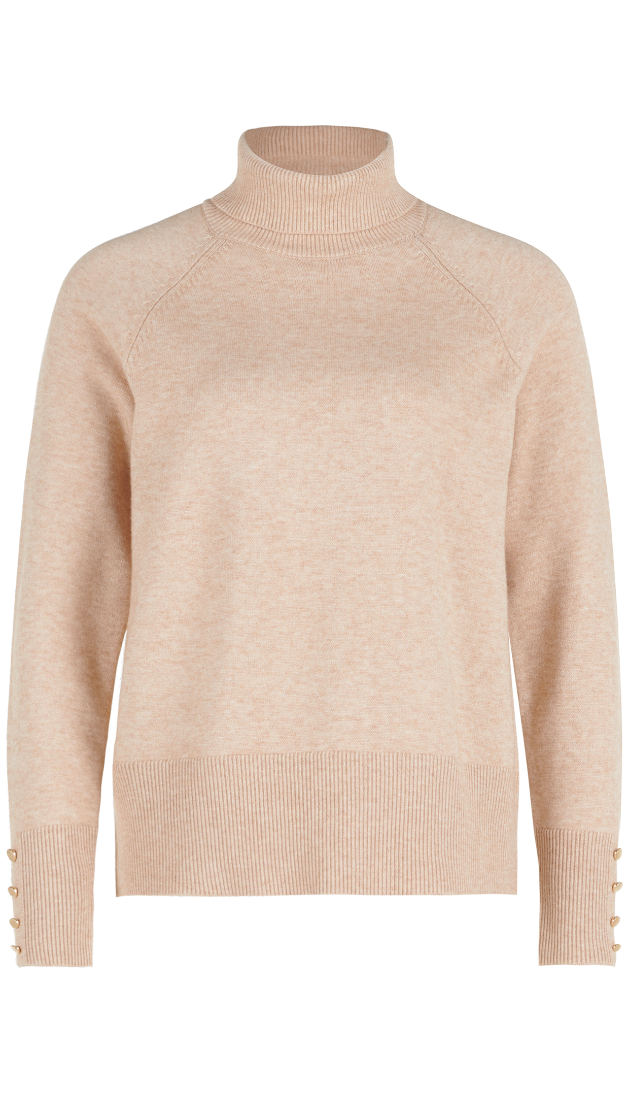 PULL COL ROULE BEIGE 5153 1026 BETTY BARCLAY 