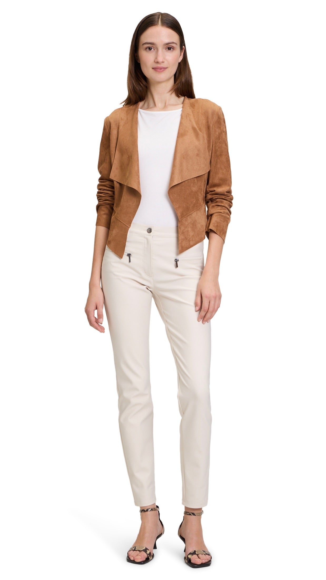 VESTE BOLERO 4401 1673 BETTY BARCLAY#COLOR_7196/NOISETTE