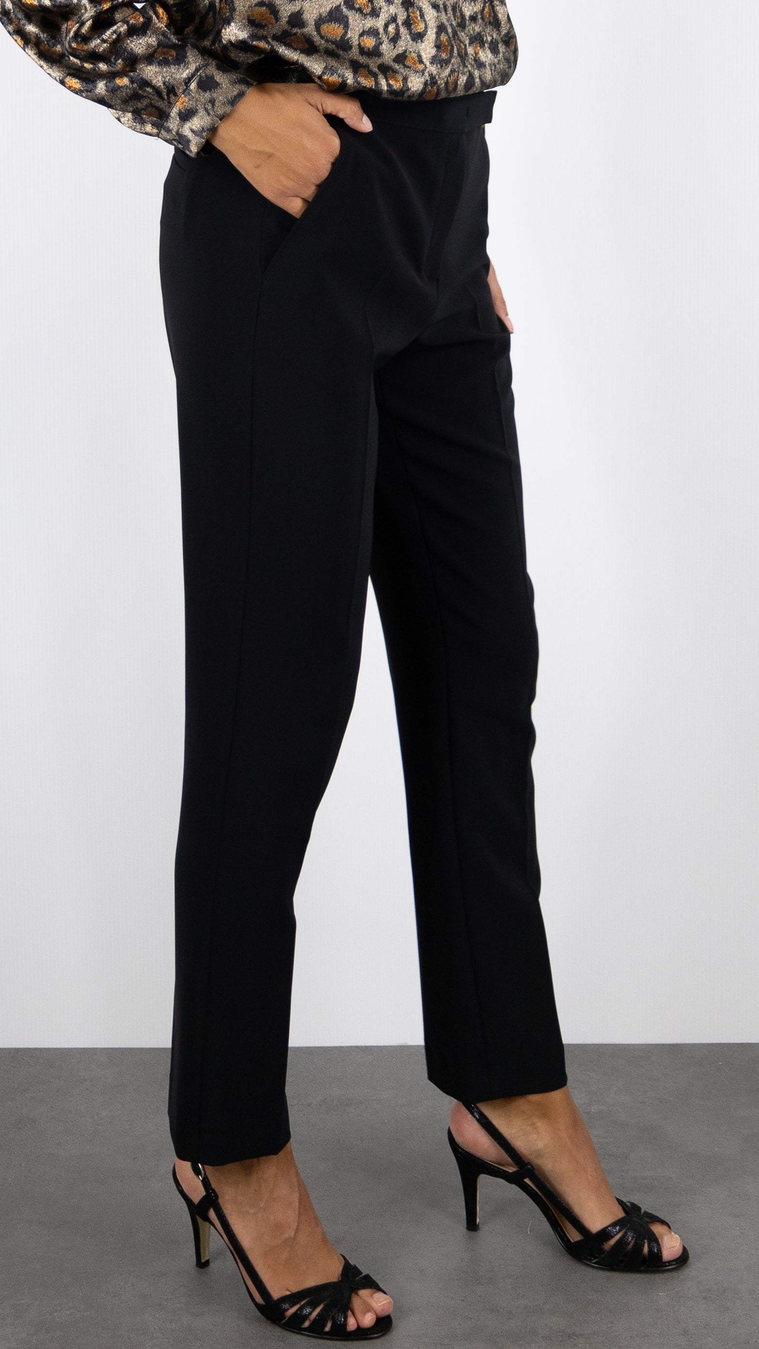 PANTALON SLIM HABILLE DAP04 A079 GERARD DAREL NEA NOIR 