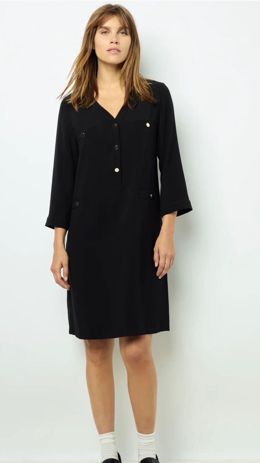 ROBE SIDONIE GERARD DAREL NOIR