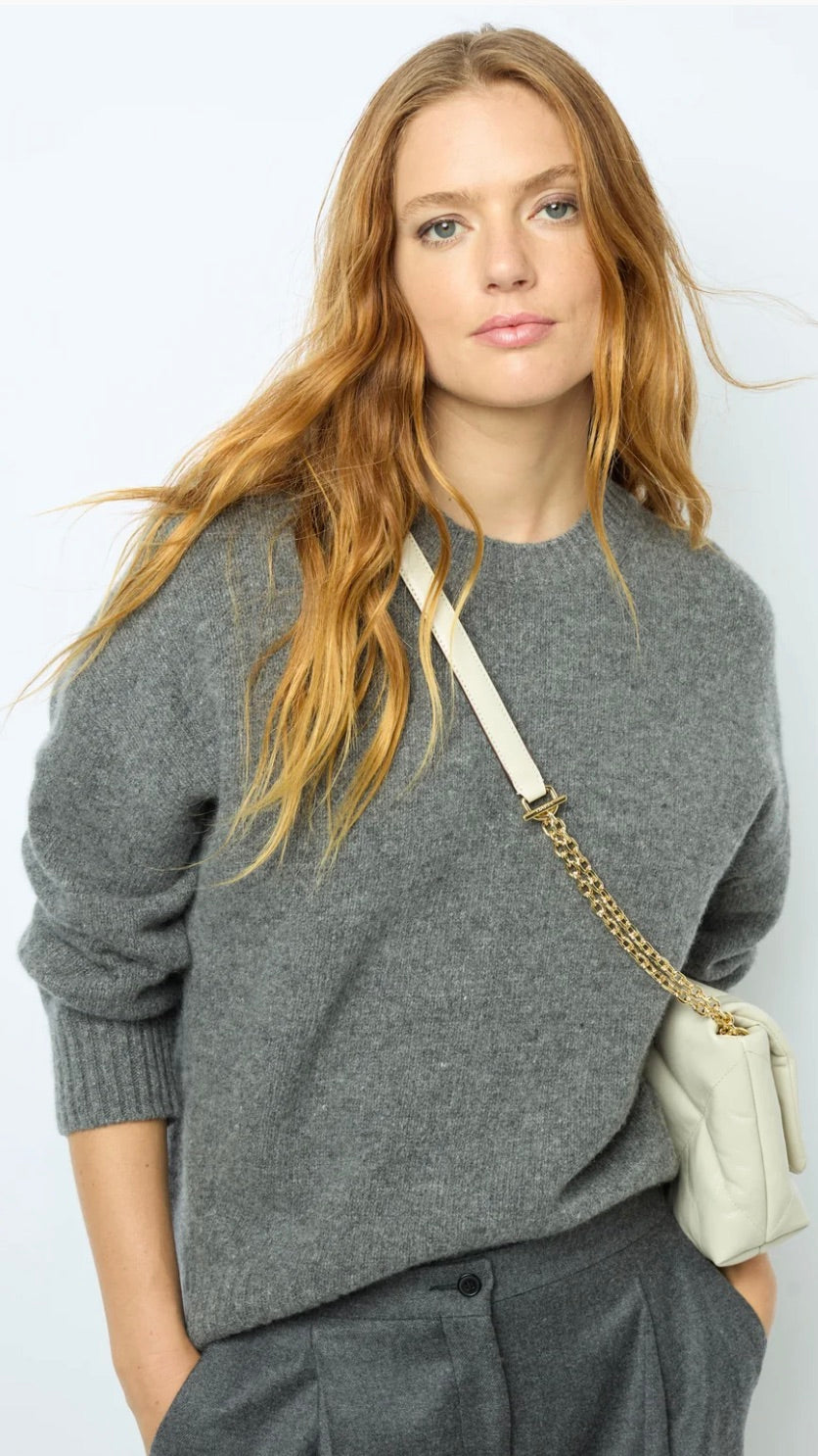 PULL EN LAINE JEANNIC GERARD DAREL GRIS