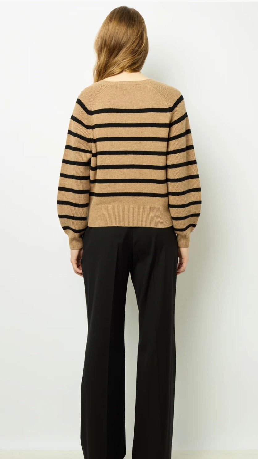 PULL MARINIERE GERARD DAREL JENNA CAMEL 