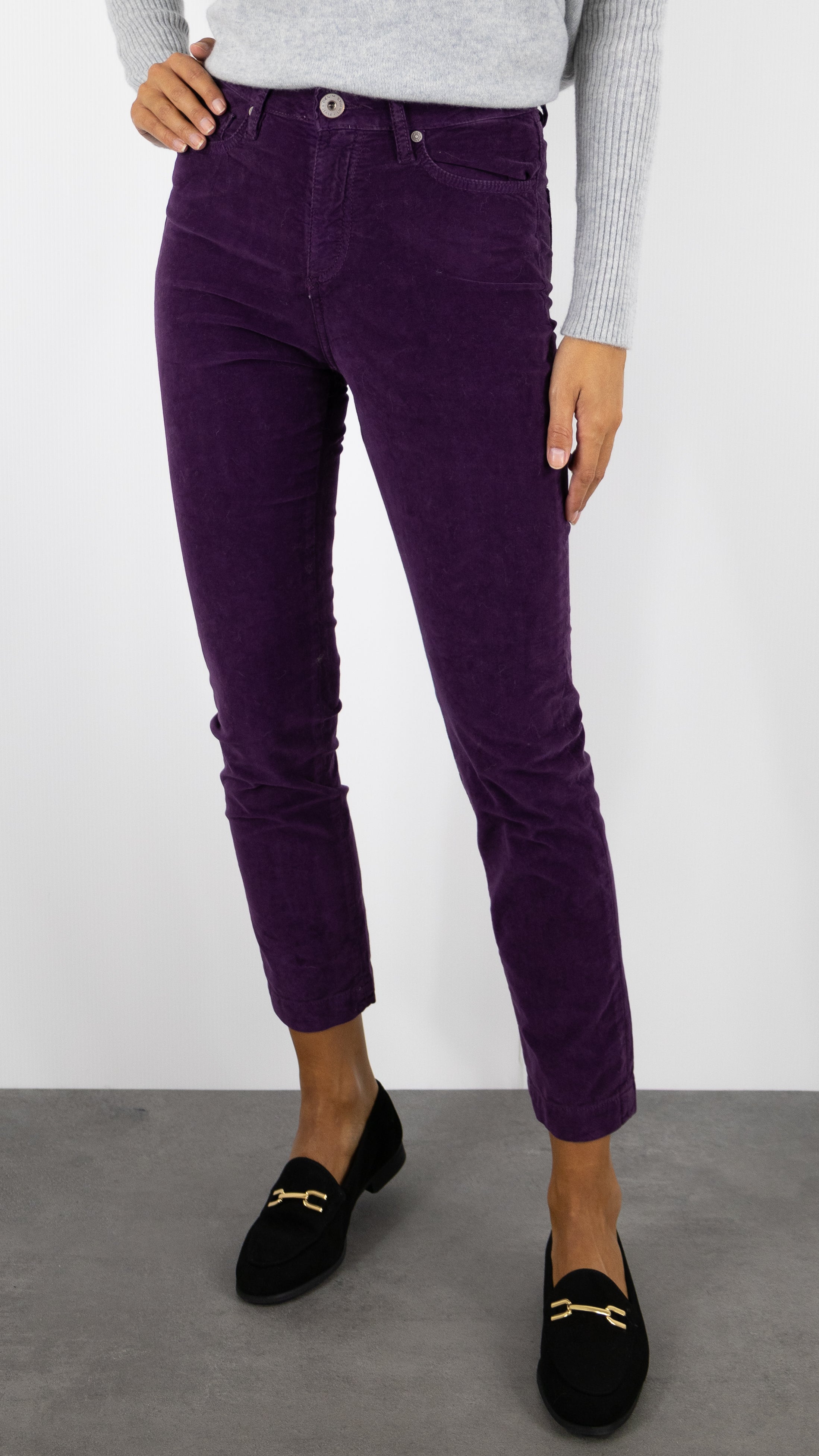 PANTALON EN VELOURS PALATINE ISLOW COLETTE PALATINE#COLOR_PRUNE