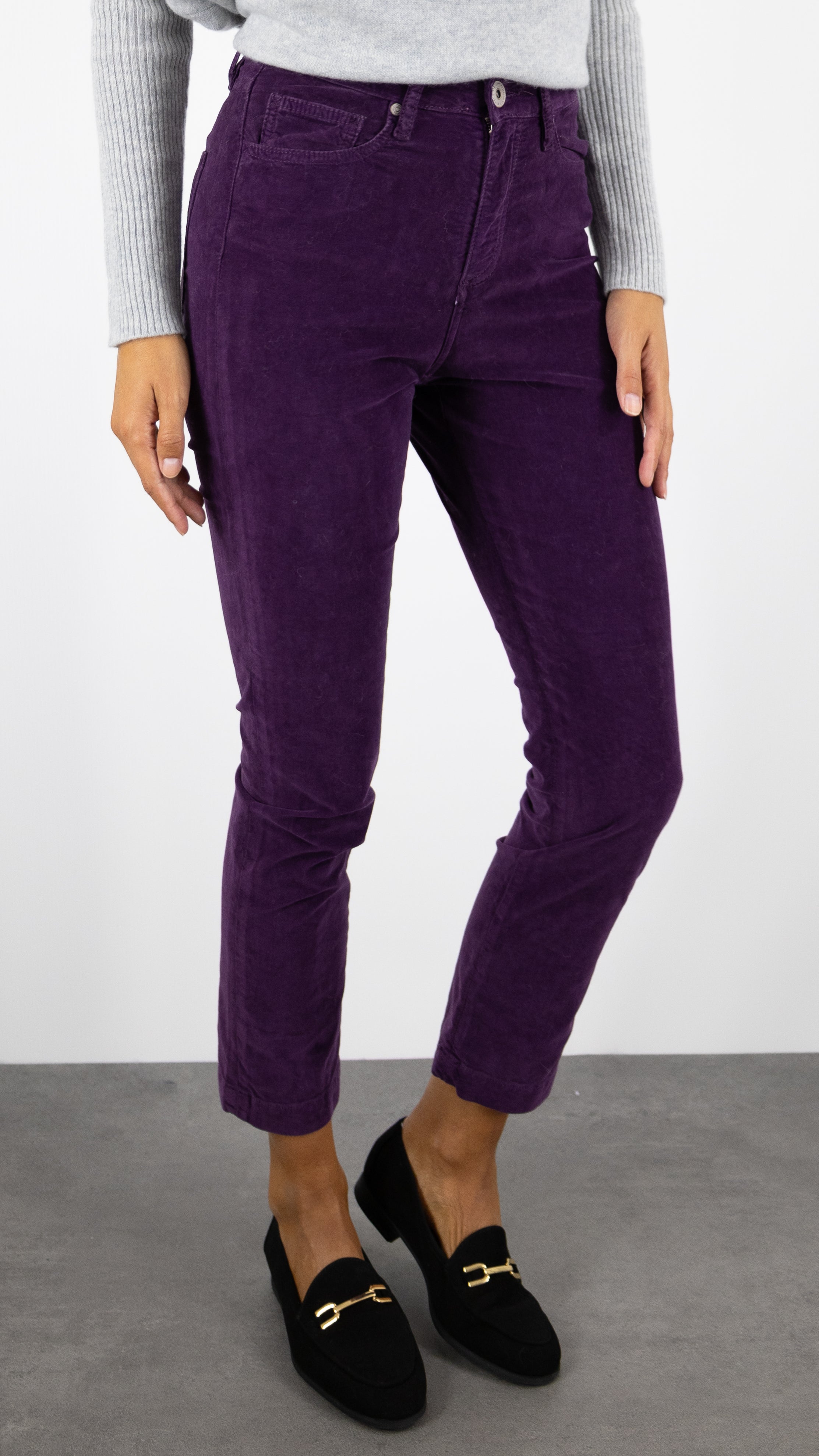 PANTALON EN VELOURS PALATINE ISLOW COLETTE PALATINE#COLOR_PRUNE