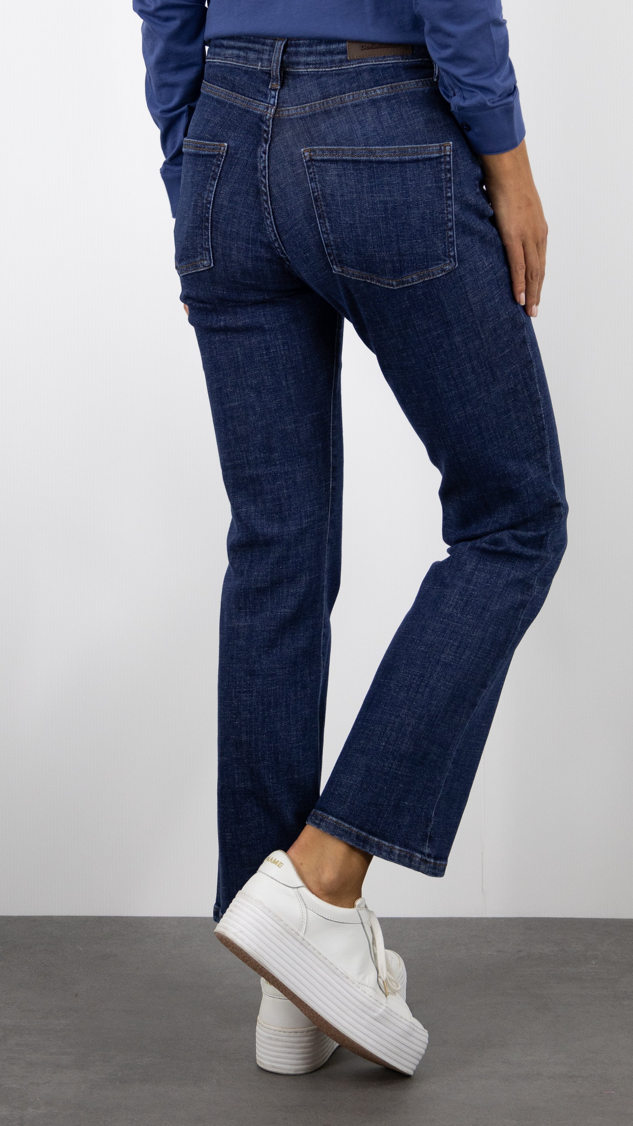 JEANS FLARE TAILLE HAUTE JEFF RECYCLED DENIM STUDIO RAW VINTAGE