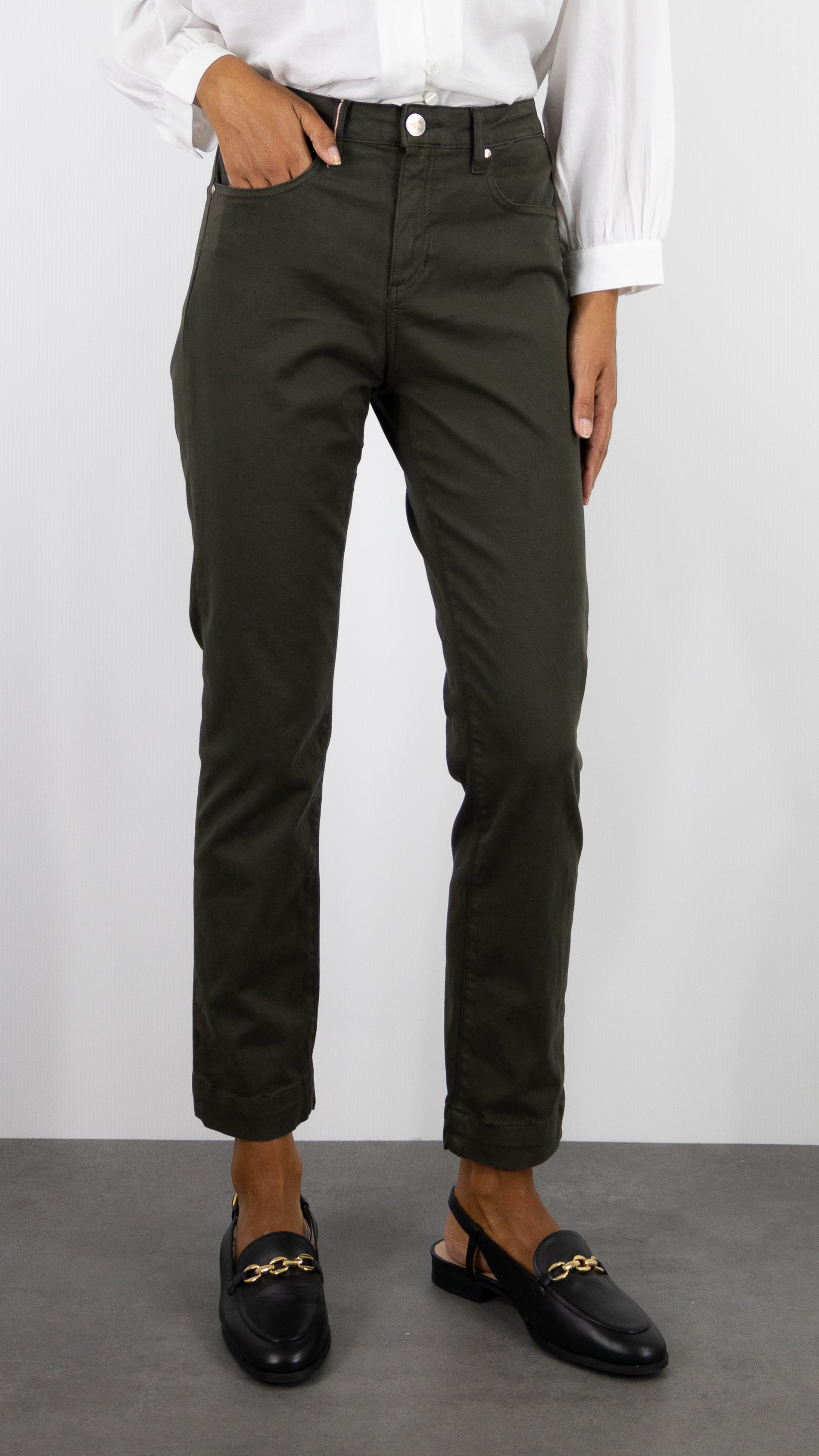 PANTALON MARIN DRILL PES ISLOW#COLOR_ARMY/KAKI