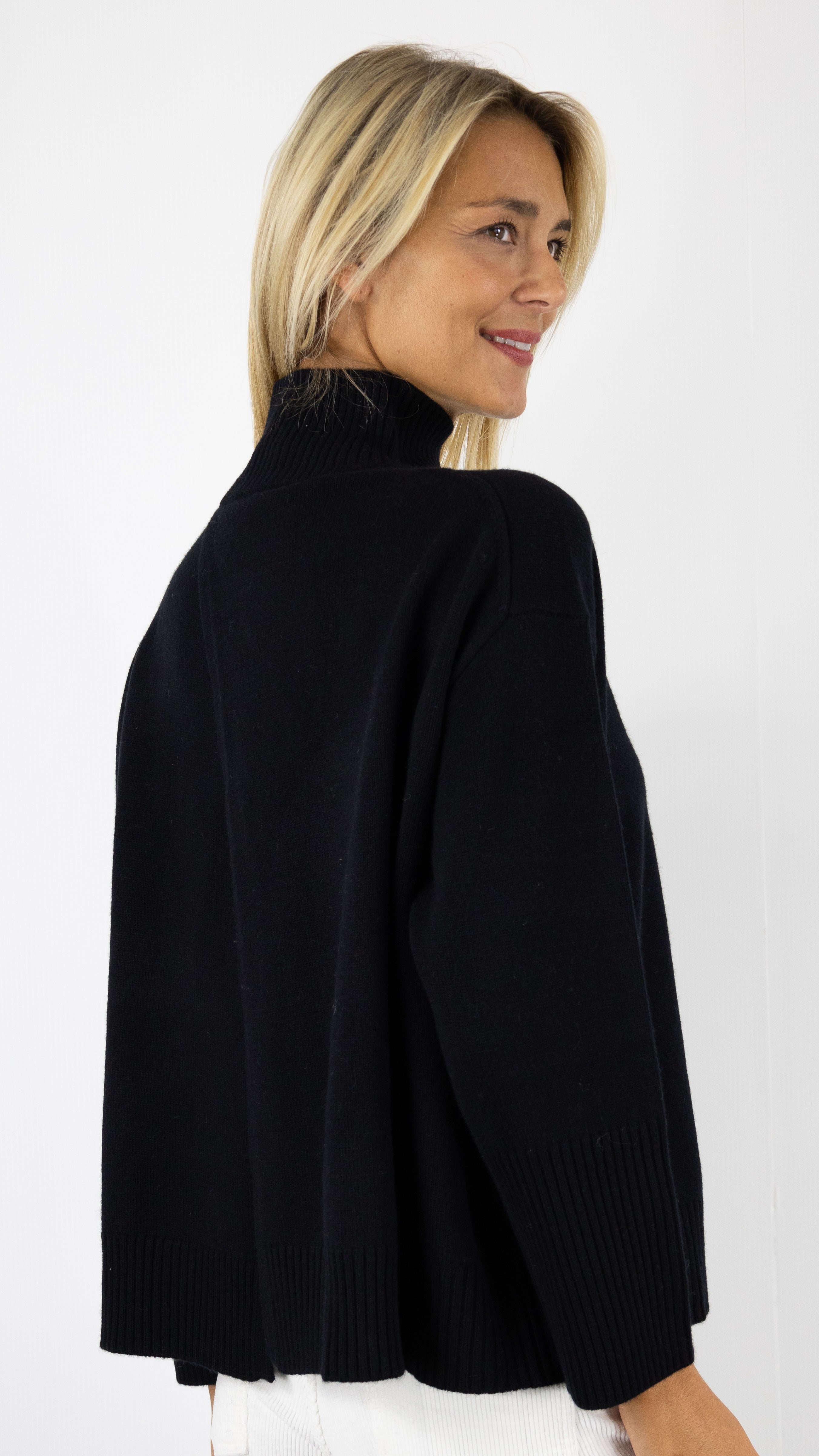 PULL COL CHEMINEE DOS OUVERT ORIAN NOT SHY#COLOR_NOIR