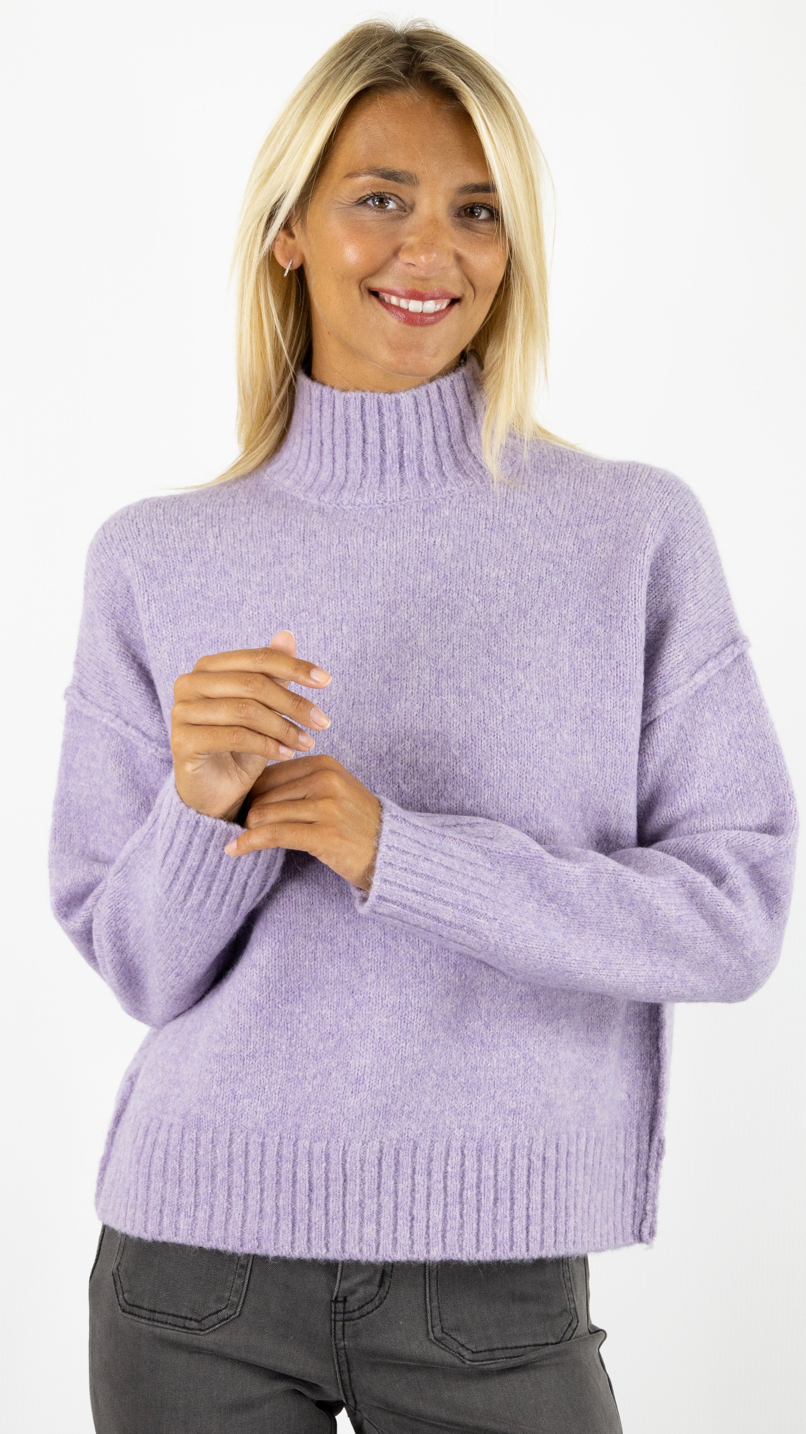 PULL HARTFORD MYTHE YACK#COLOR_05/VIOLET