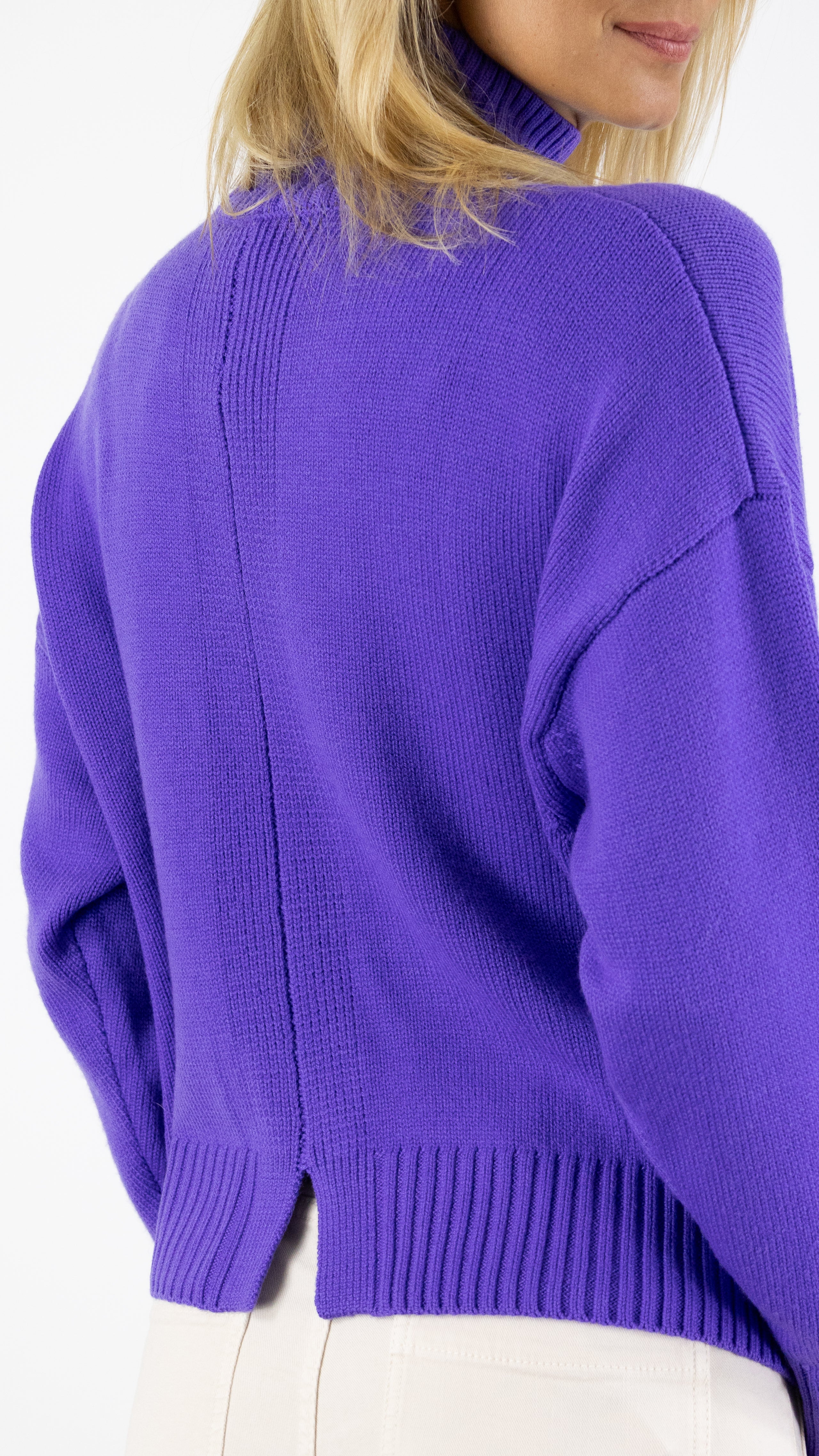 PULL COL CHEMINEE ENOCE HARRIS WILSON#COLOR_CASSIS/VIOLET