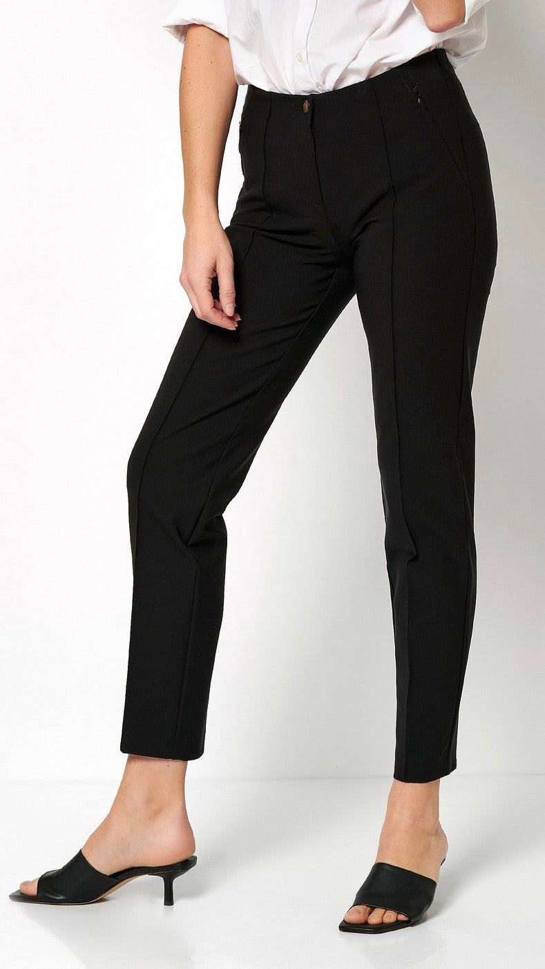 PANTALON DE VILLE NOIR TONI 1262/33 8150#COLOR_089/NOIR