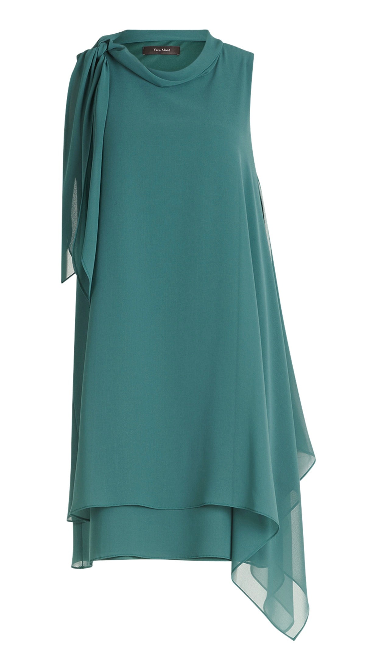 ROBE EN VOILE VERA MONT 0325 4825 VERT