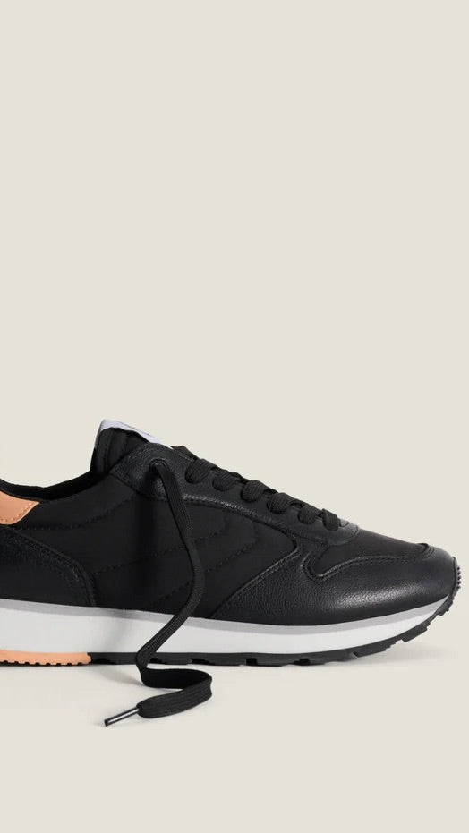 BASKETS EN CUIR NOIRES CUMAE HOFF NOIR