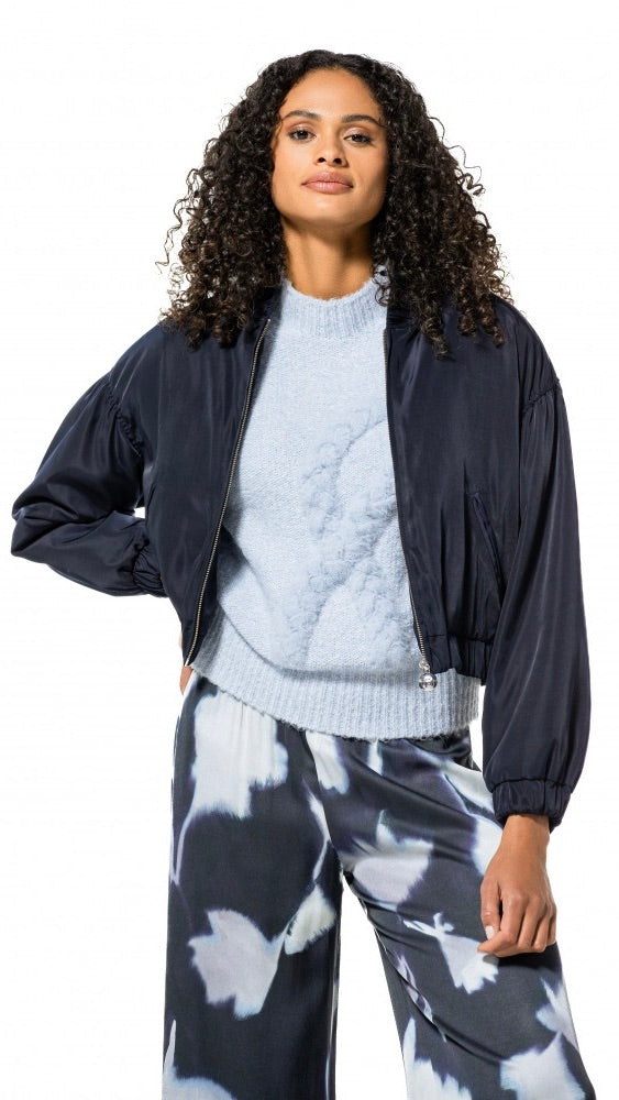 BOMBER COURT SATINE CAROLINE BISS 4889 NAVY