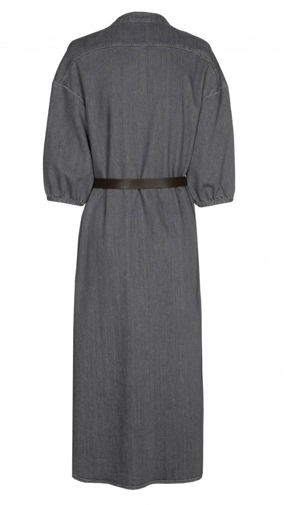 ROBE LONGUE EN JEANS CAROLINE BISS 4158 GRIS