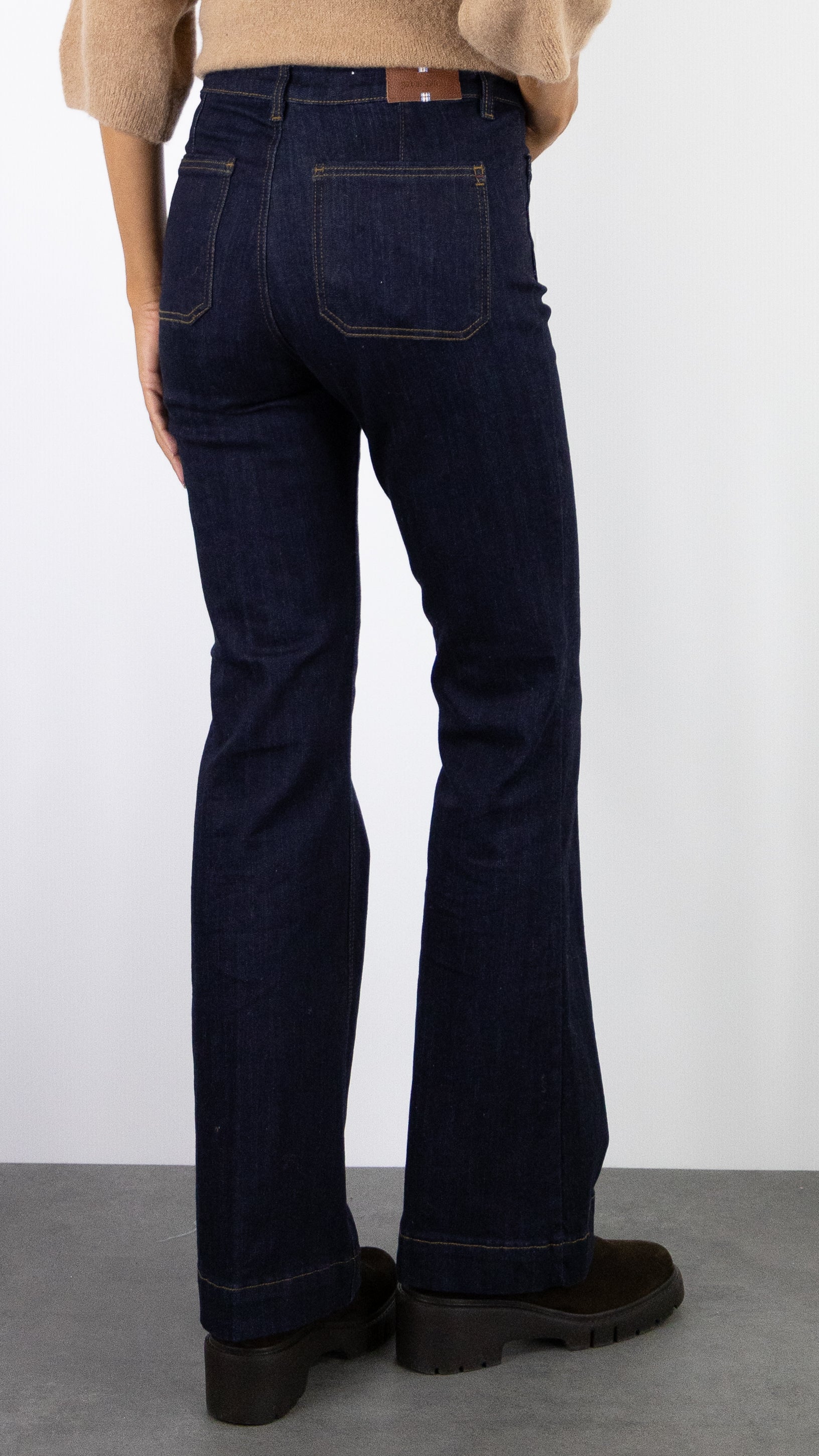 JEANS EVASE JANE BLUE BASTILLE ALABAMA BLEU RINSE