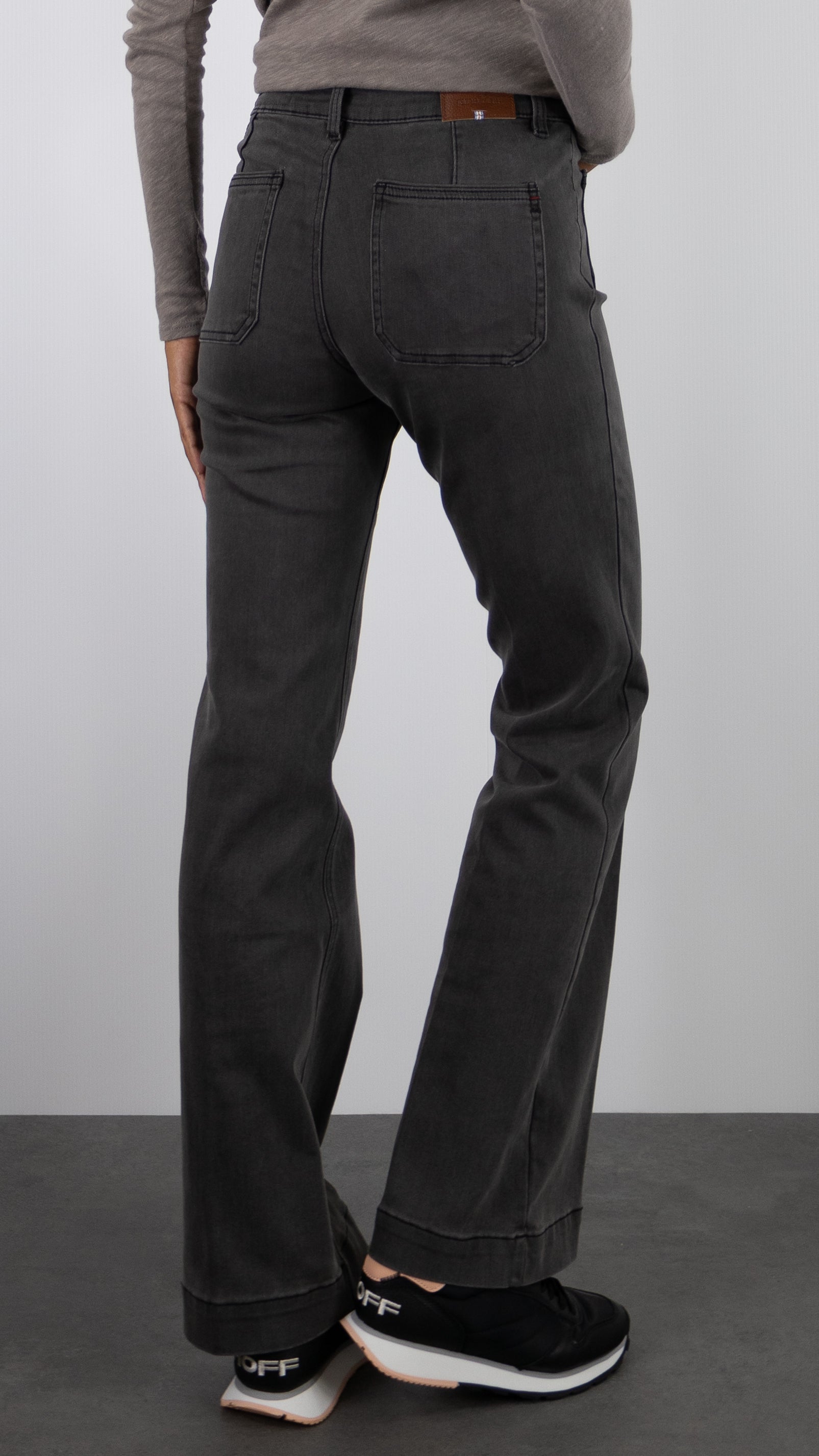 JEANS FLARE BASTILLE SUPER STRECH JANE BLUE#COLOR_GRIS