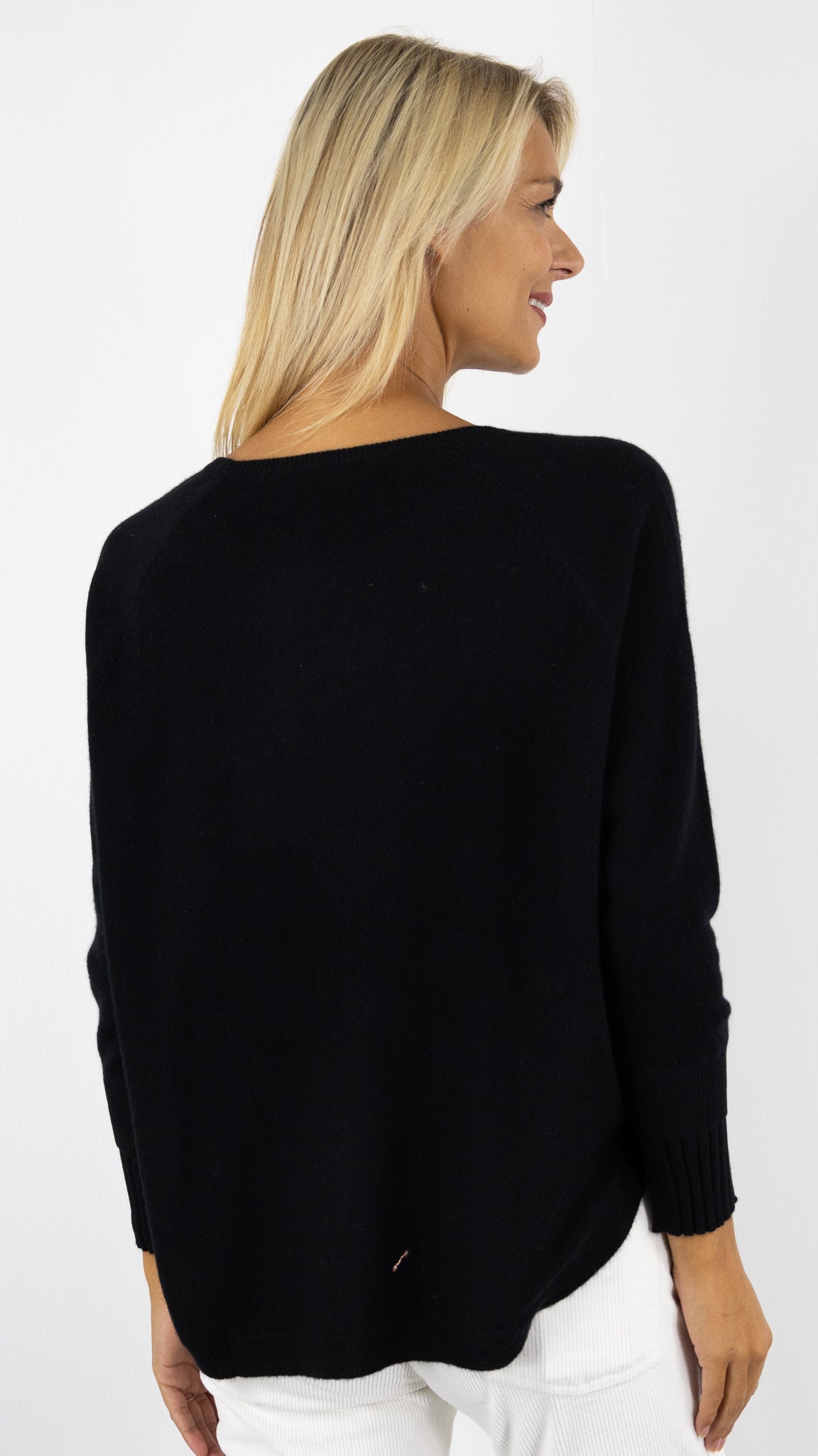 PULL EN CACHEMIRE ESTHEME WES2277H#COLOR_6148/NOIR