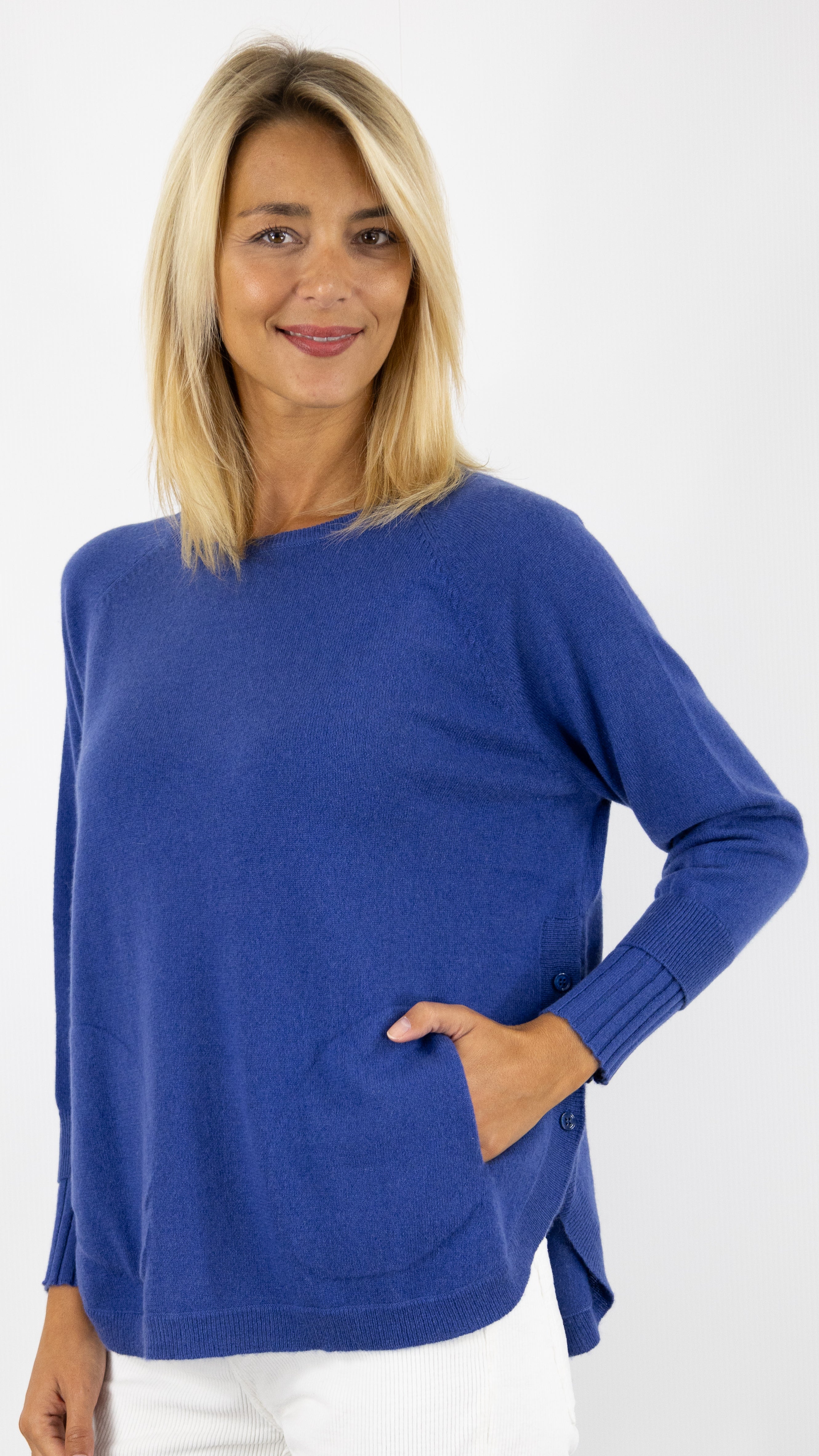 PULL EN CACHEMIRE ESTHEME WES2277H#COLOR_1358/ATLANTIS INDIGO